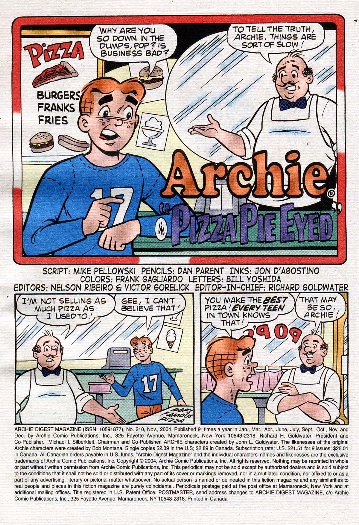 Read online Archie Digest Magazine comic -  Issue #210 - 3