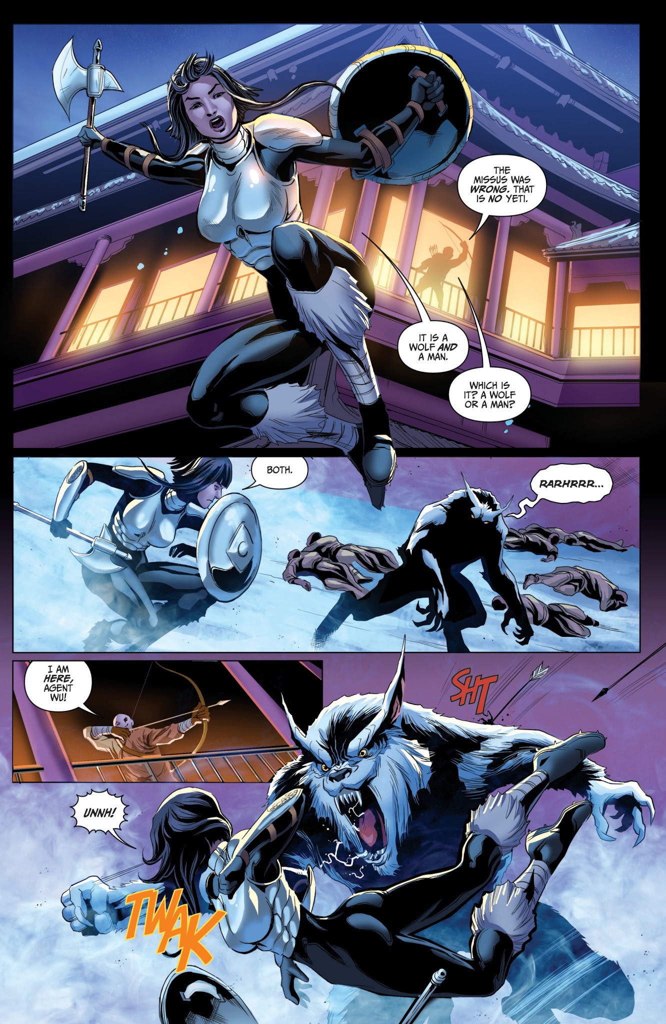 Read online Van Helsing vs. Werewolf comic -  Issue #3 - 22