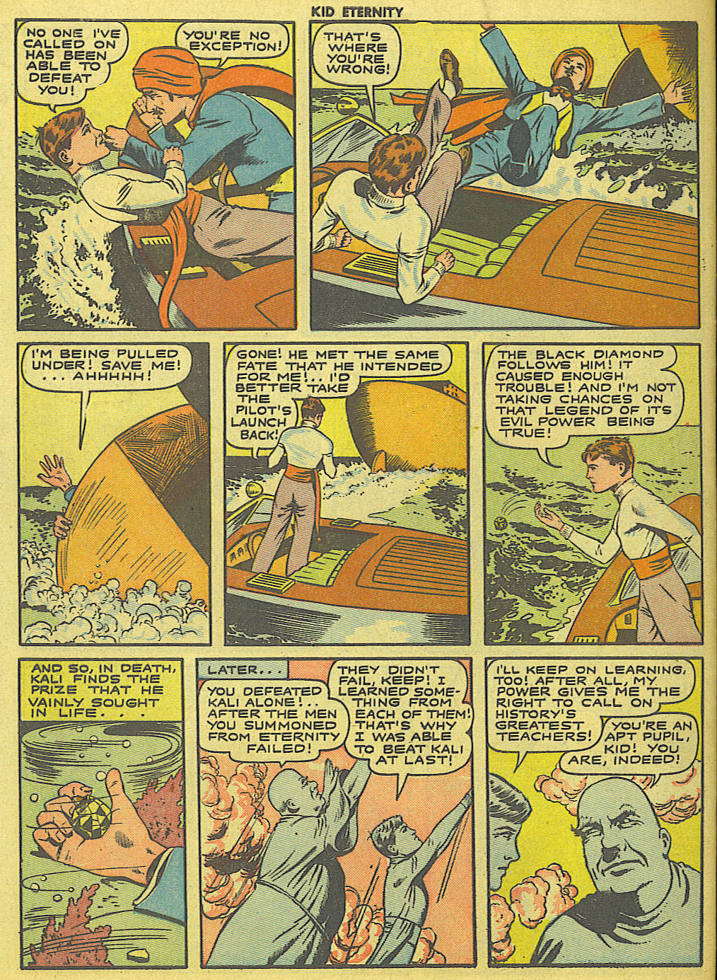 Read online Kid Eternity (1946) comic -  Issue #1 - 48