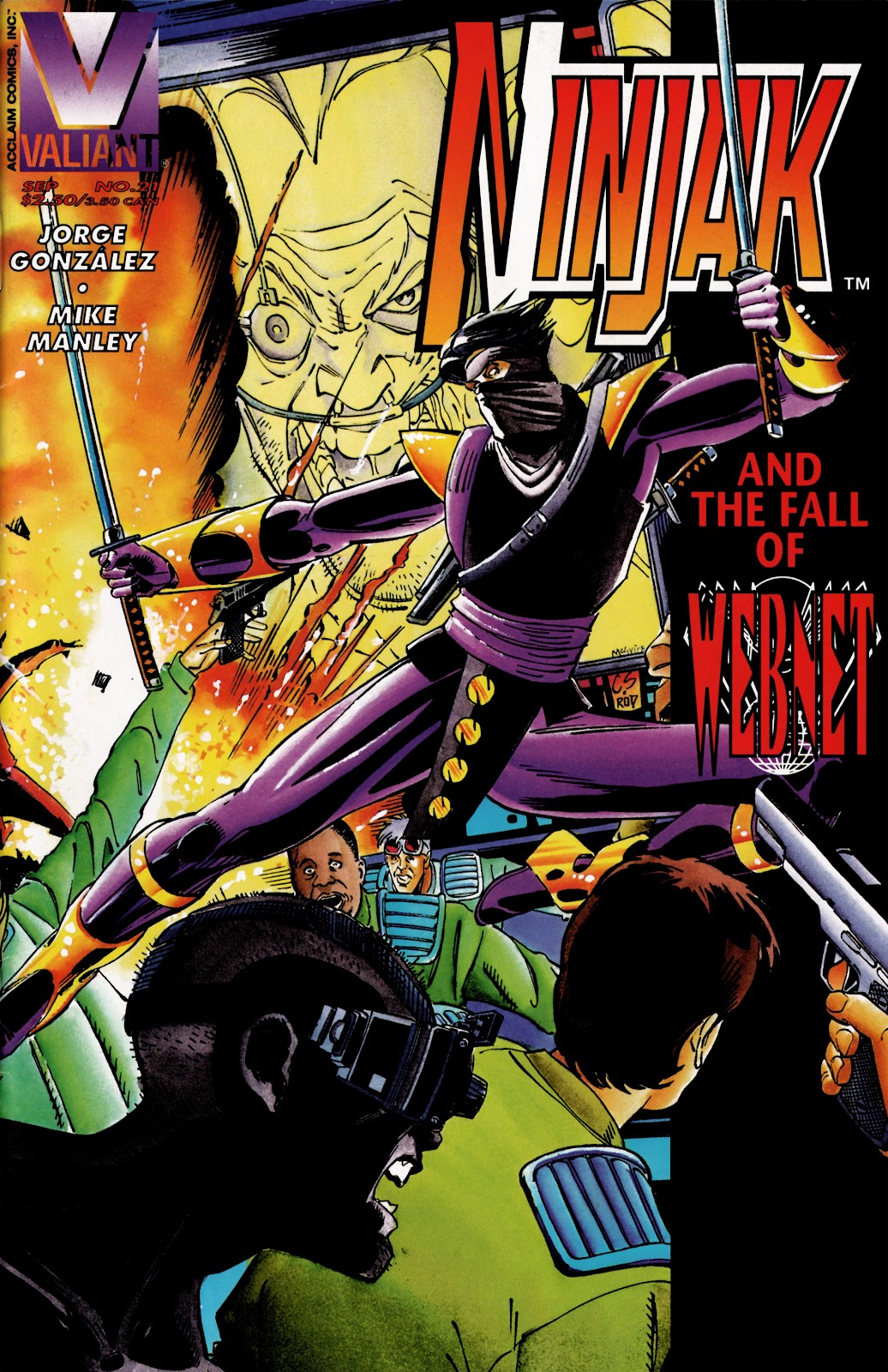Ninjak (1994) issue 21 - Page 1