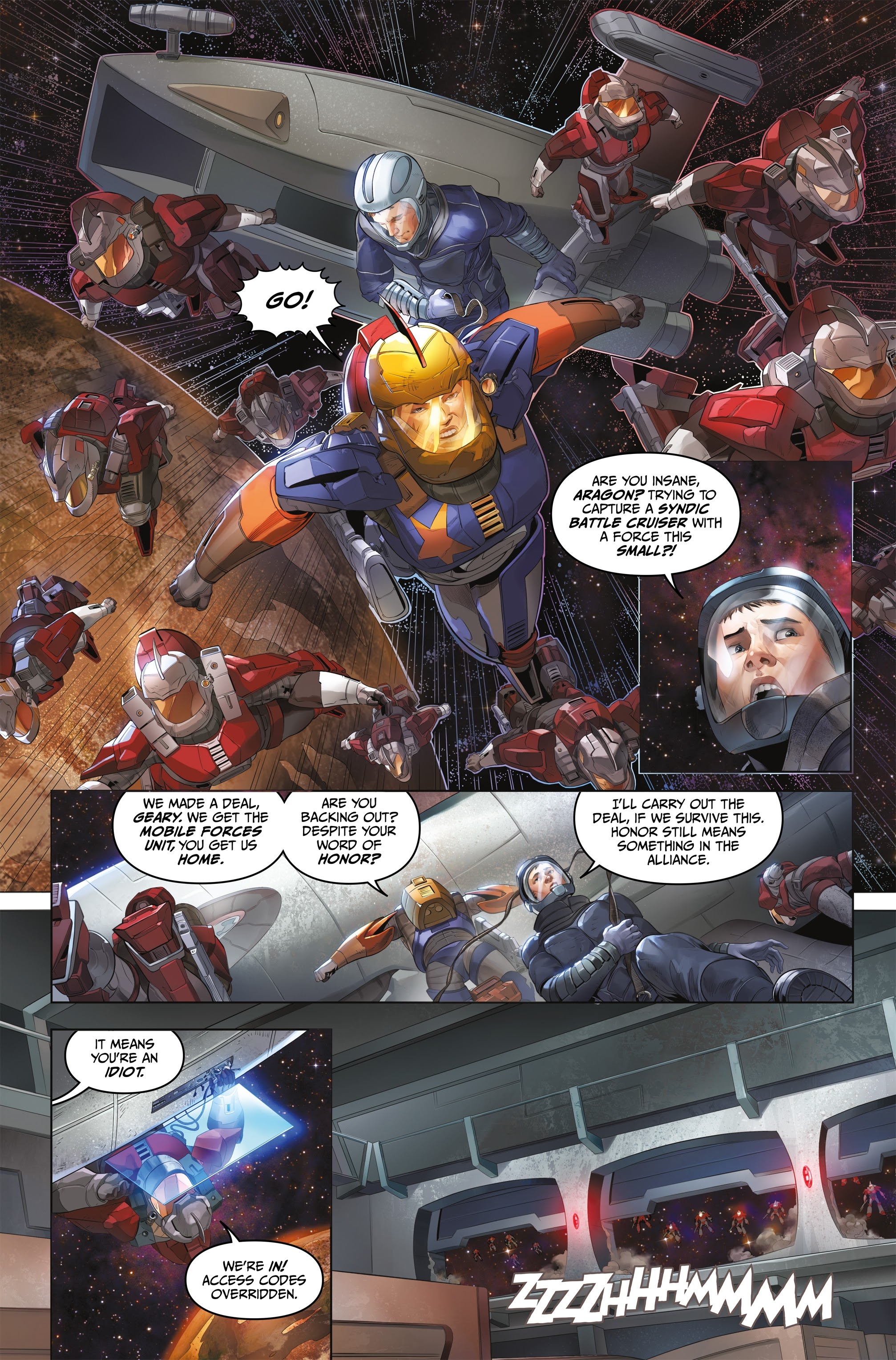 Read online Lost Fleet comic -  Issue #2 - 3