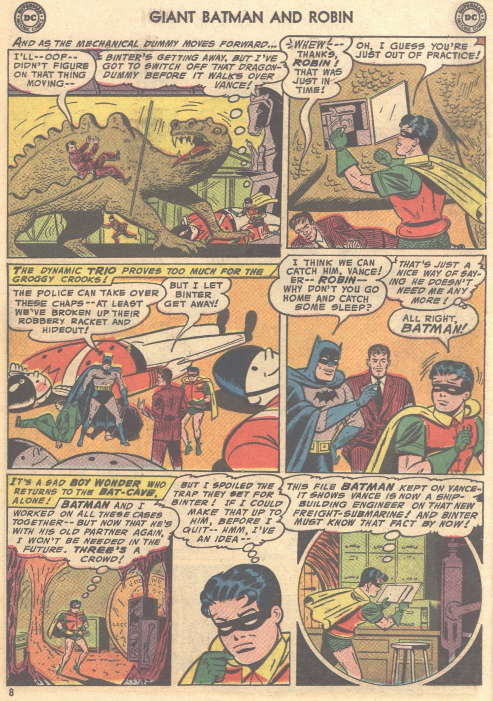 Read online Batman (1940) comic -  Issue #185 - 9