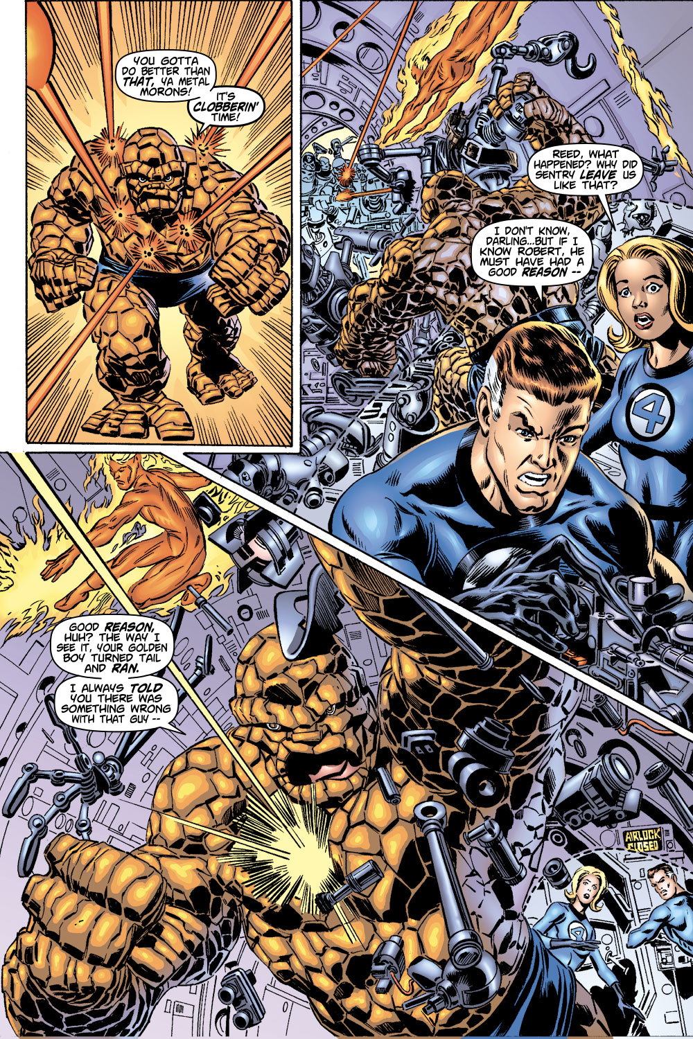 Read online Sentry/Fantastic Four comic -  Issue # Full - 5