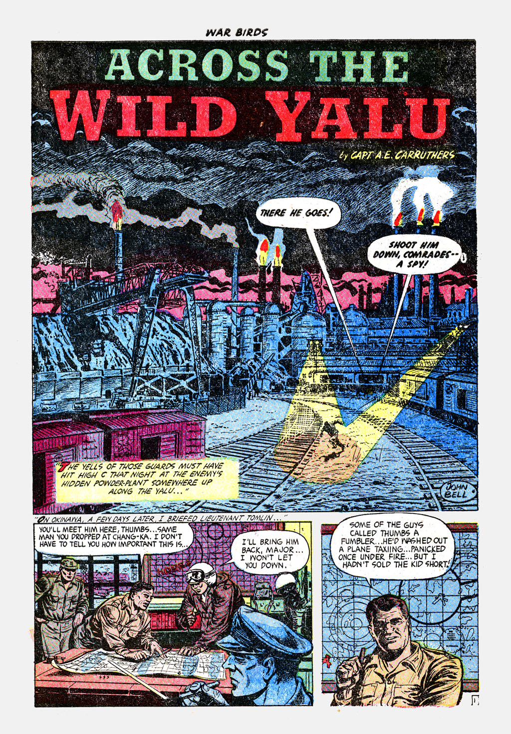 Read online War Birds (1952) comic -  Issue #3 - 4