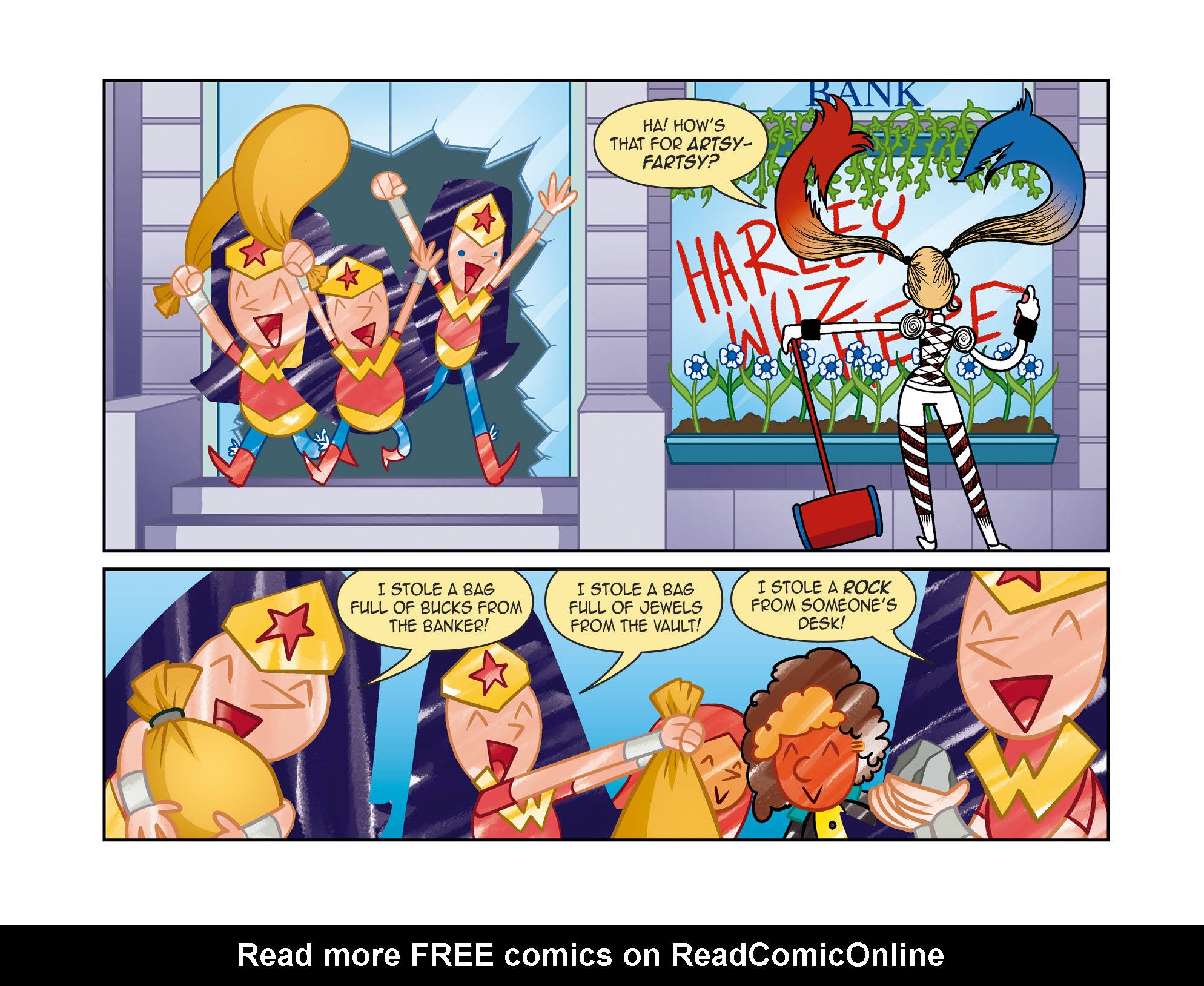 Read online DC Super Hero Girls: Out of the Bottle comic -  Issue #6 - 6