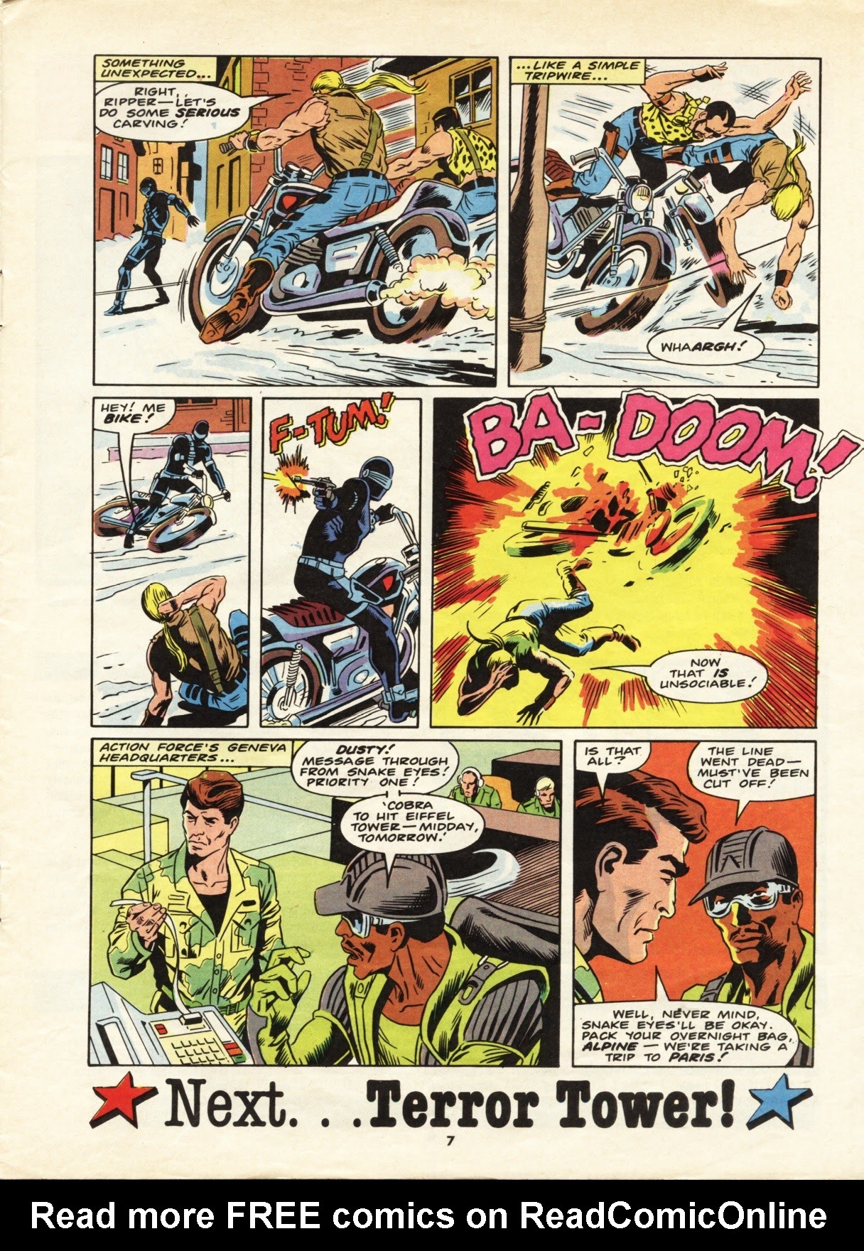 Read online Action Force comic -  Issue #1 - 32
