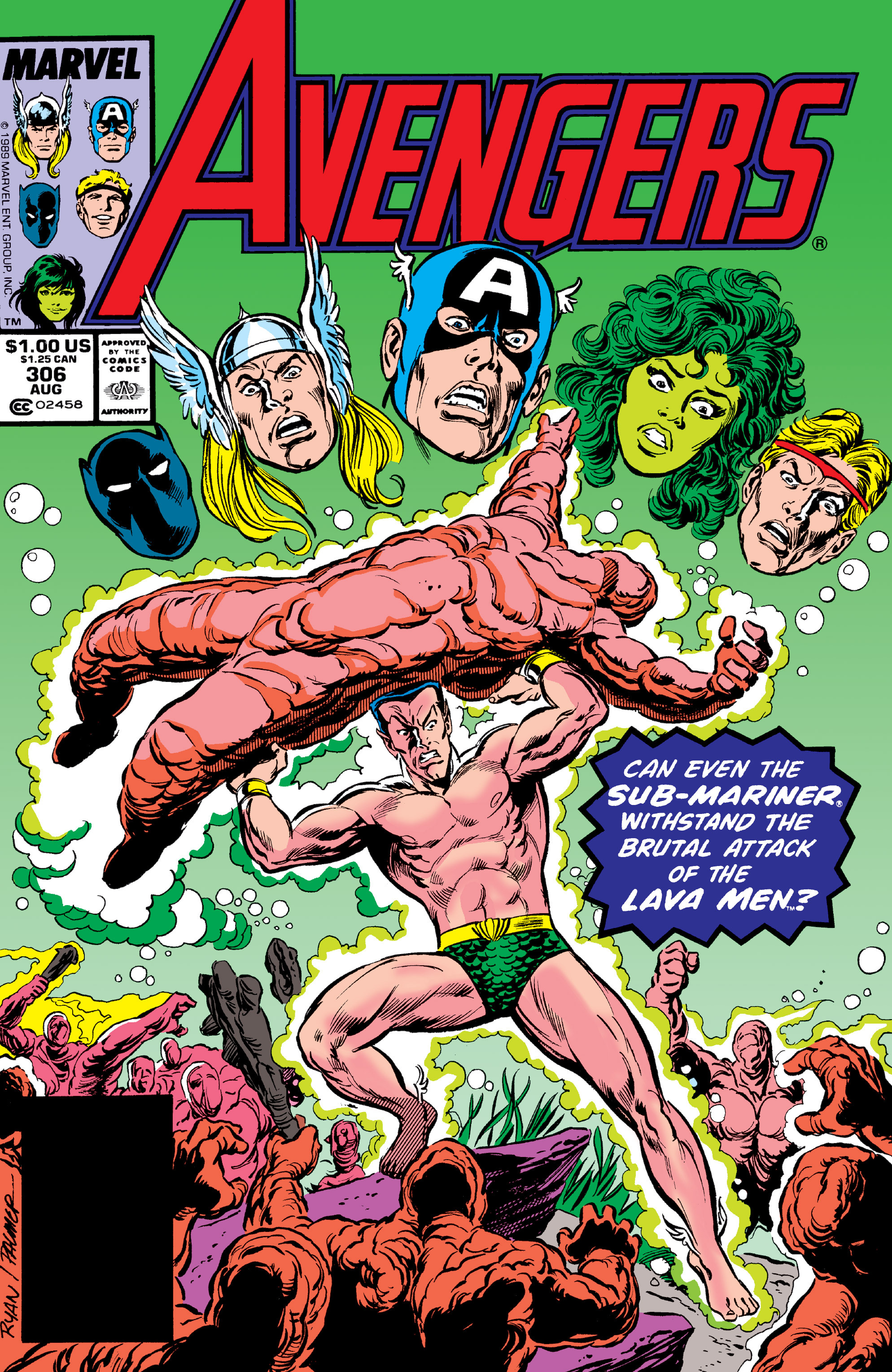 Read online The Avengers (1963) comic -  Issue #306 - 1