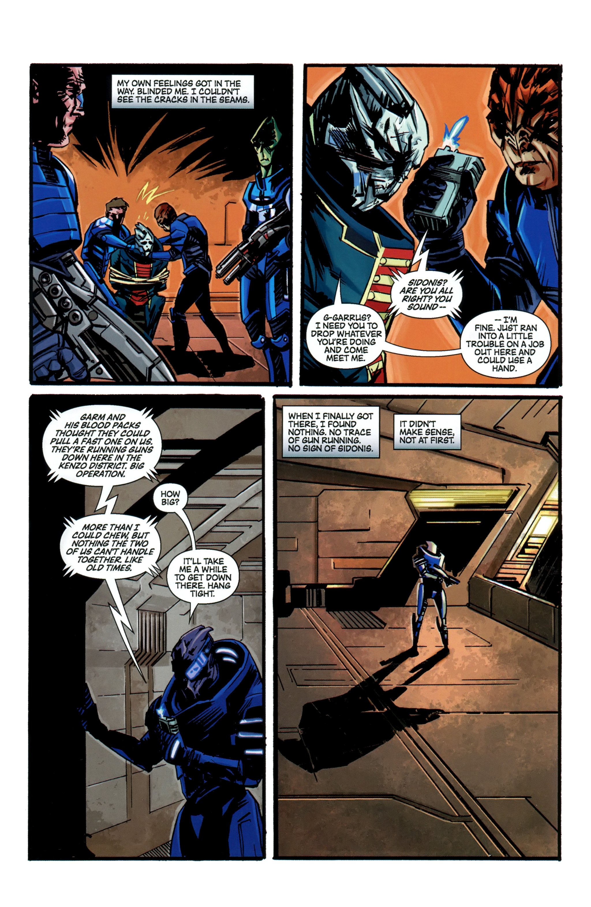 Read online Mass Effect: Homeworlds comic -  Issue #3 - 20