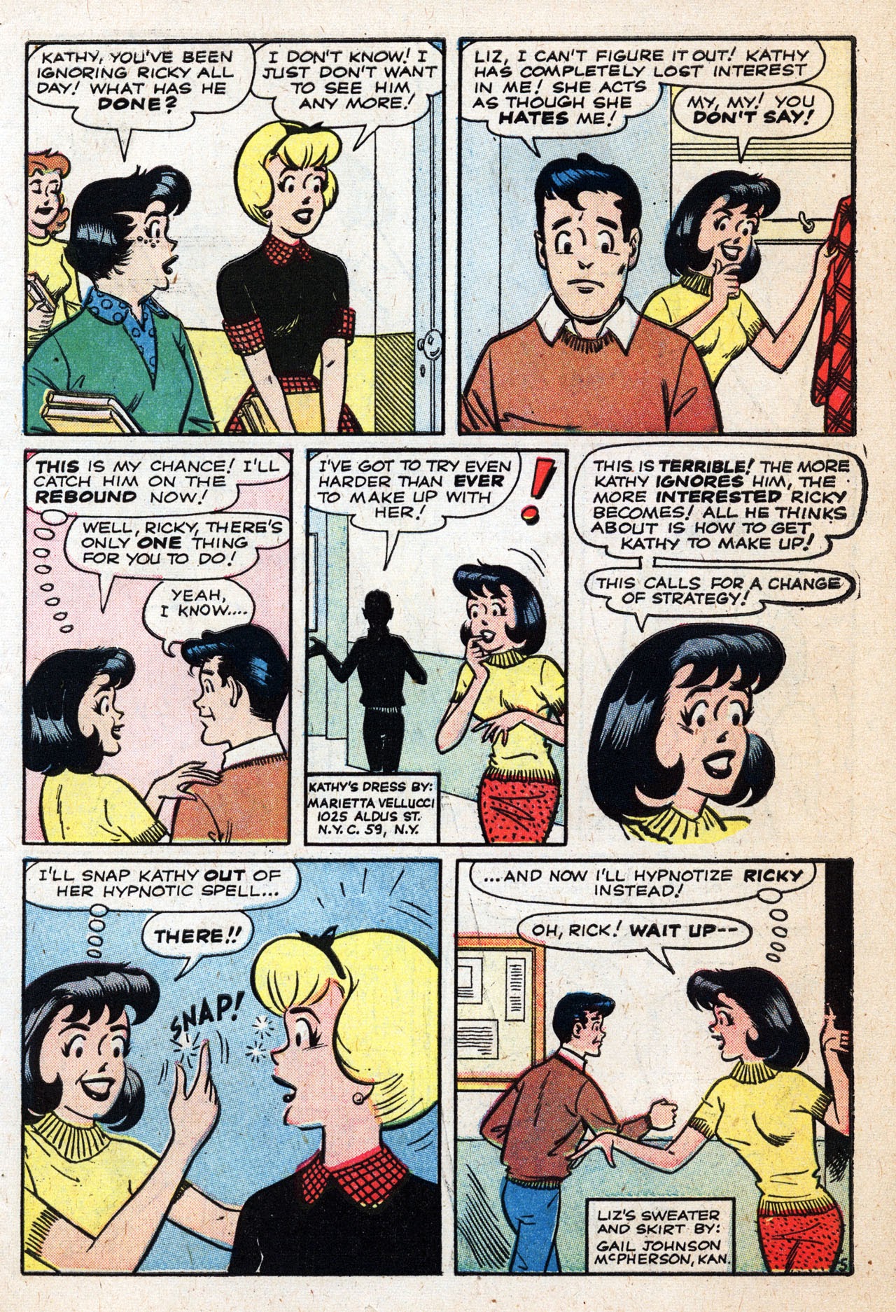Read online Kathy (1959) comic -  Issue #11 - 7