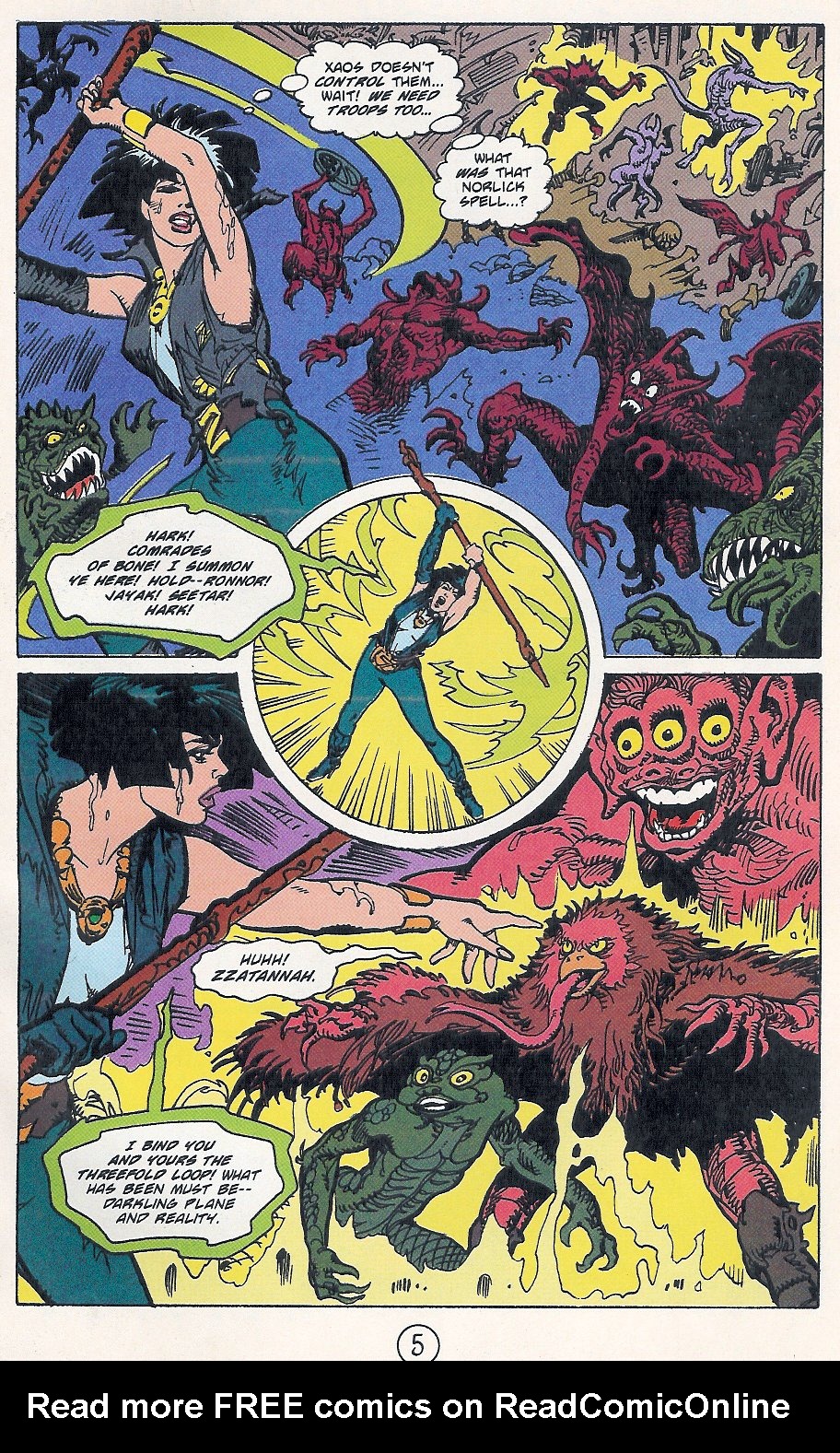 Read online Zatanna comic -  Issue #4 - 7