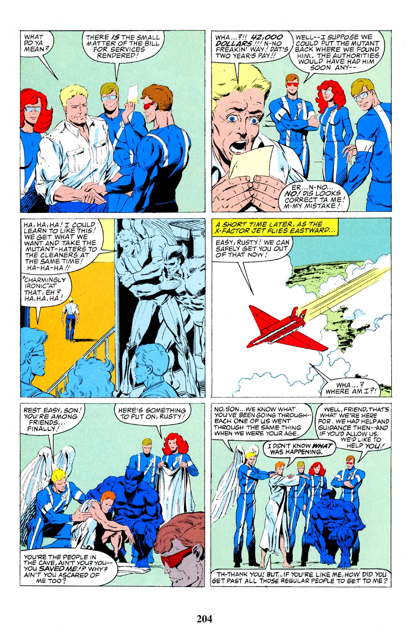 Read online Fantastic Four Visionaries: John Byrne comic -  Issue # TPB 7 - 205