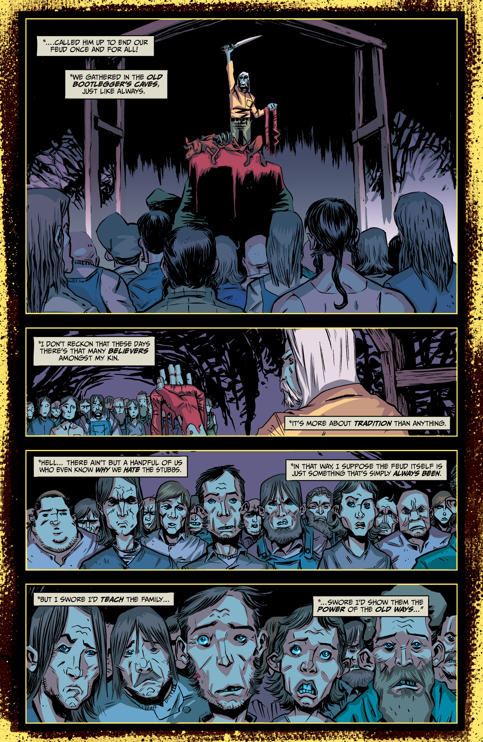 Read online Blood Feud comic -  Issue #5 - 7