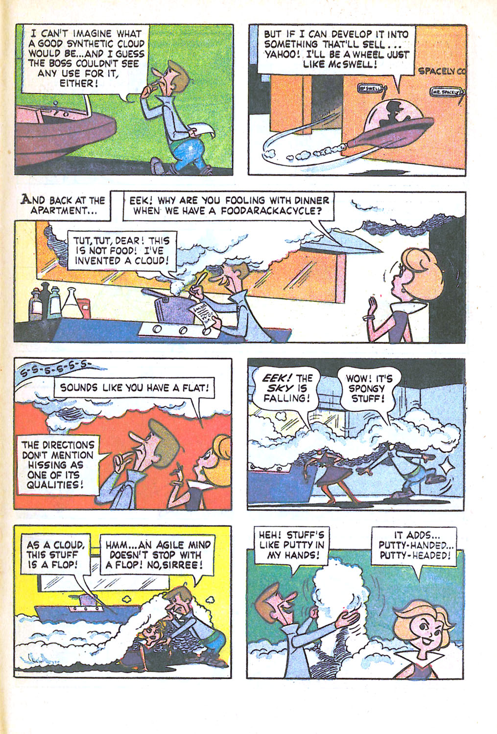Read online The Jetsons (1963) comic -  Issue #27 - 29