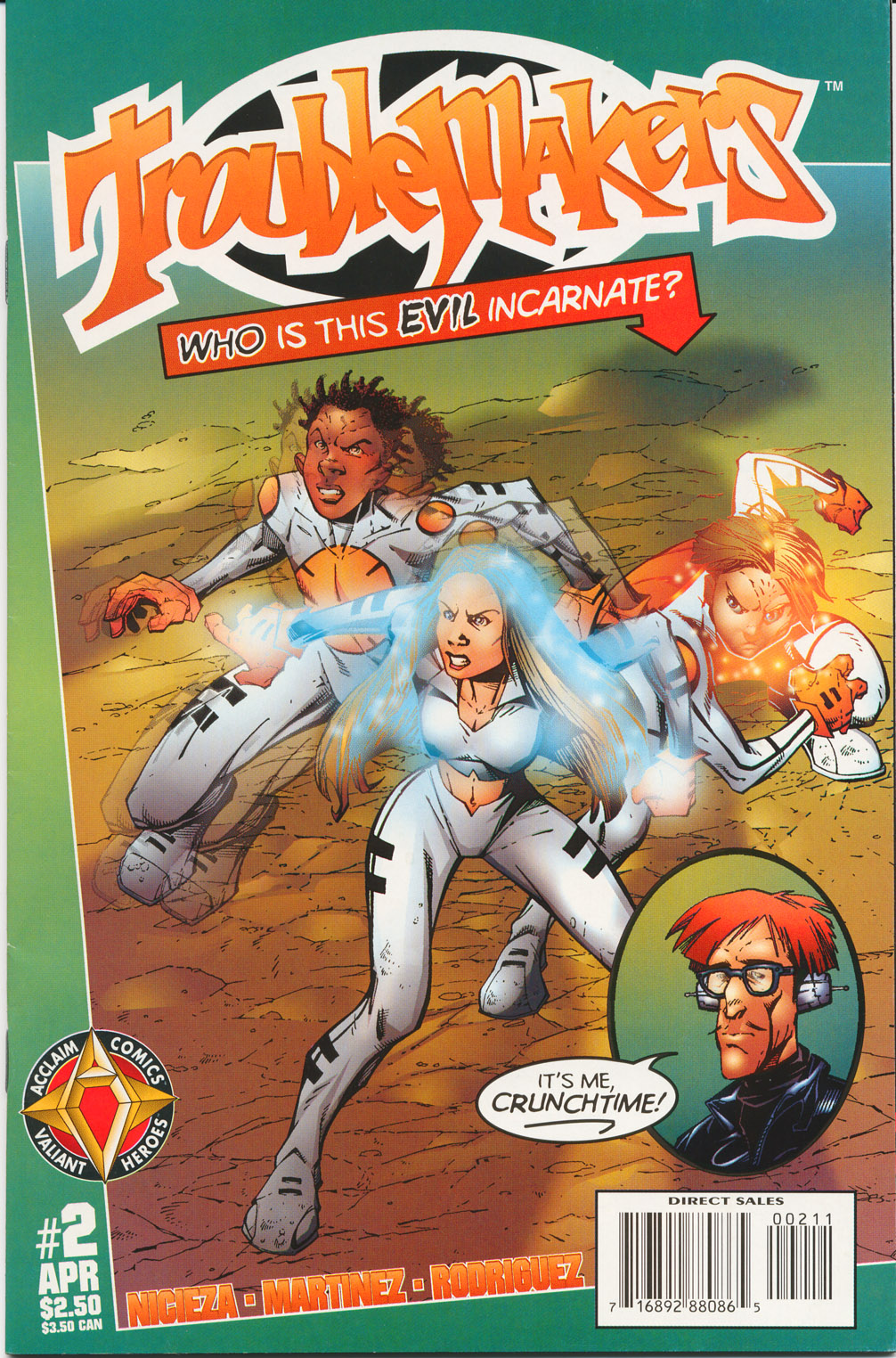 Read online Troublemakers comic -  Issue #2 - 1
