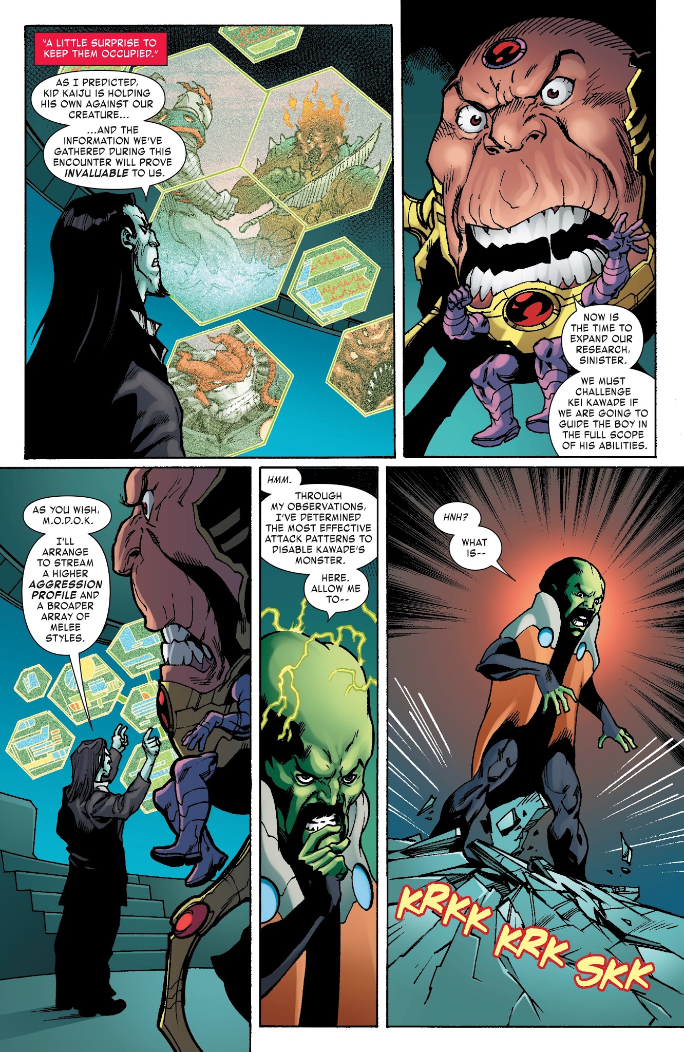 Read online Monsters Unleashed II comic -  Issue #5 - 10
