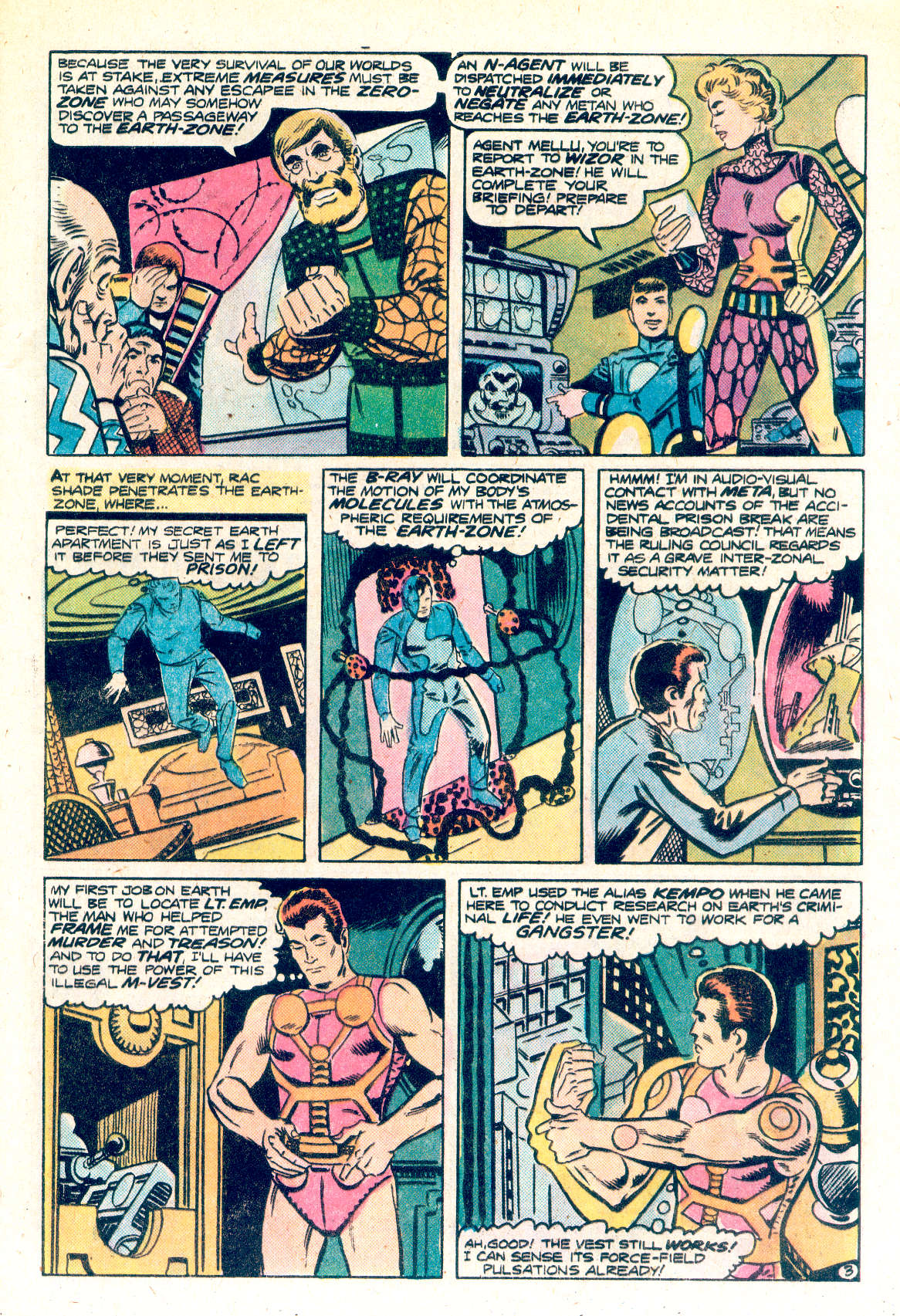 Read online Shade, the Changing Man (1977) comic -  Issue #1 - 5