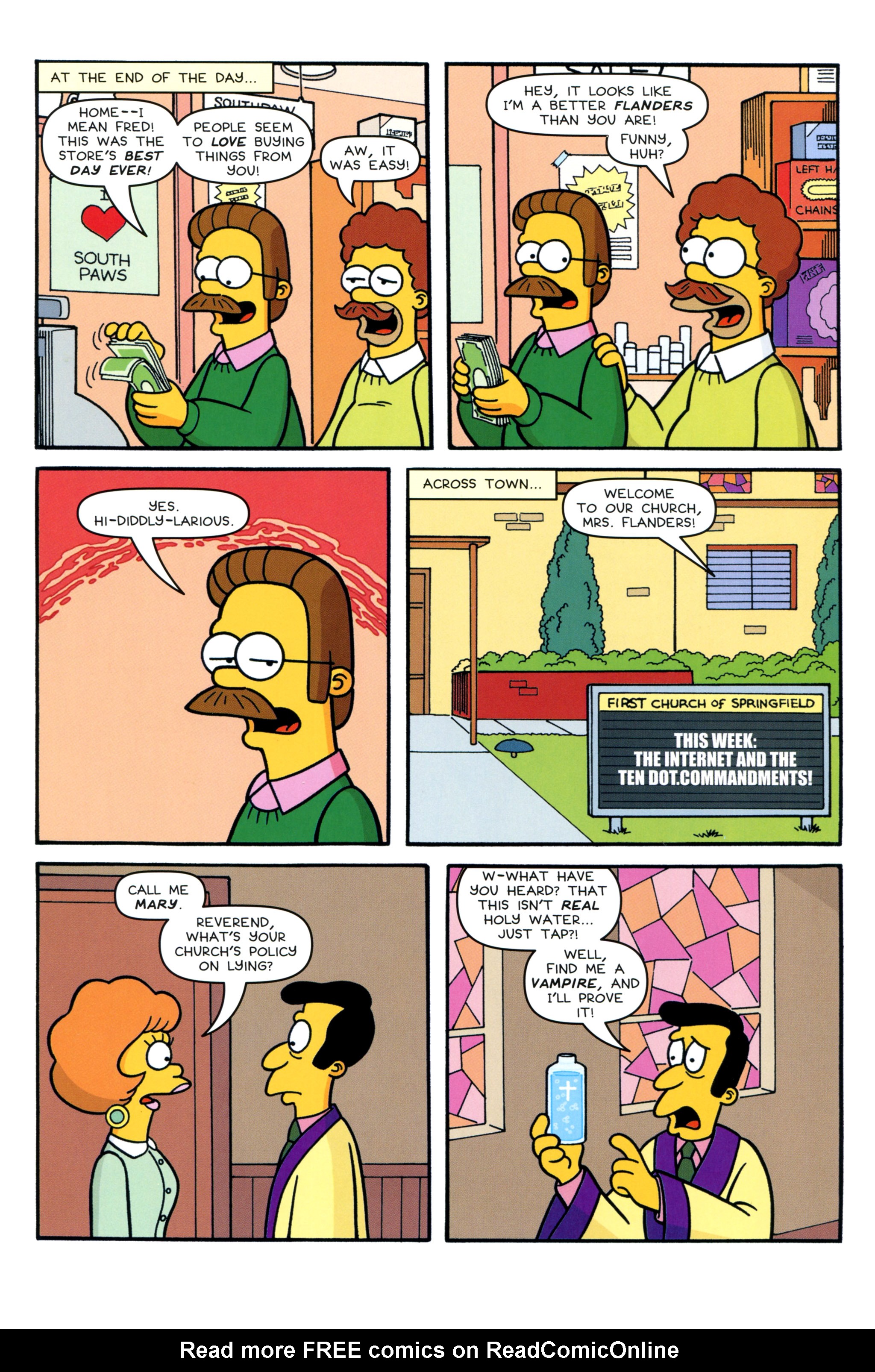 Read online Simpsons Comics comic -  Issue #213 - 15