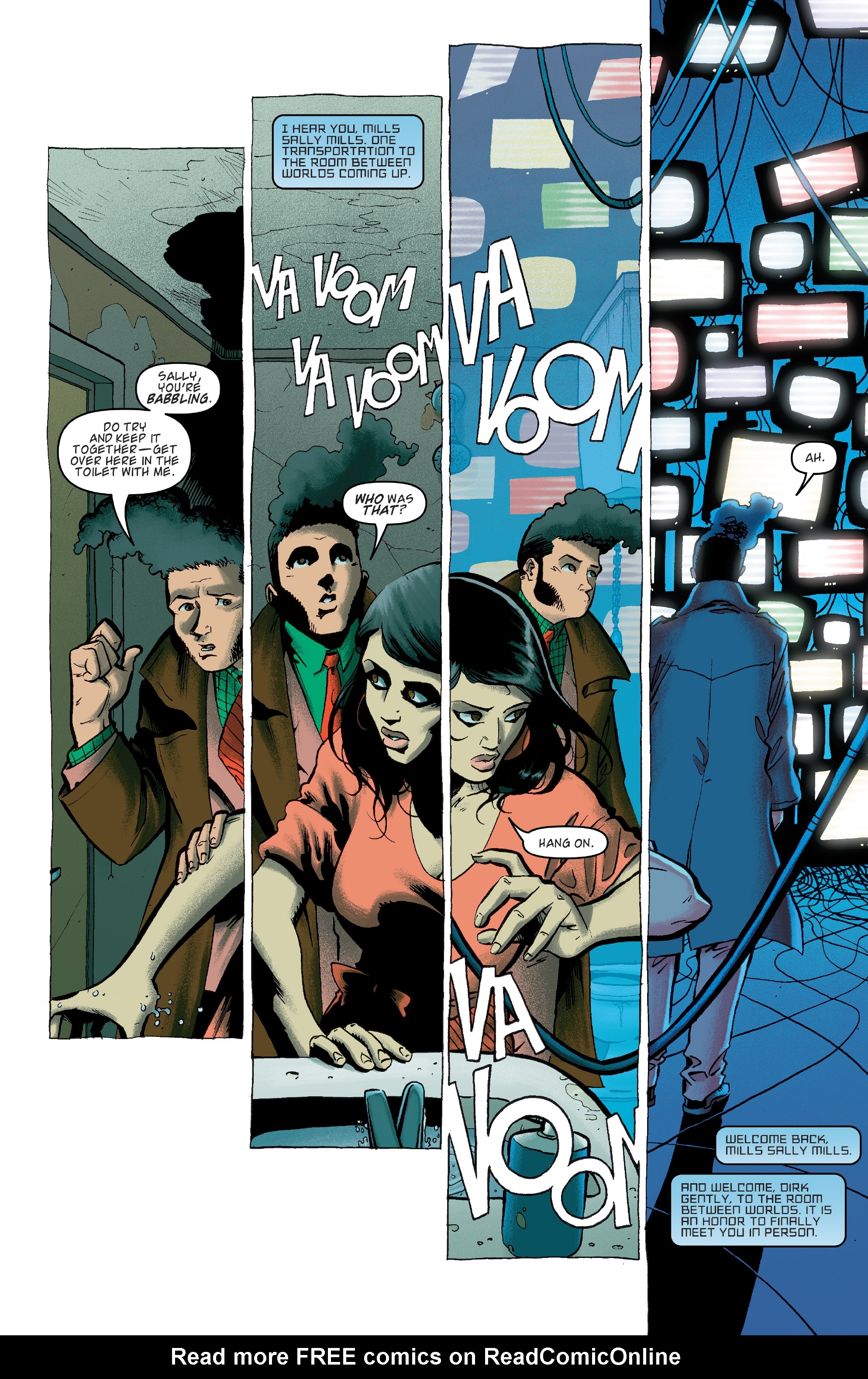 Read online Dirk Gently's Holistic Detective Agency: The Salmon of Doubt comic -  Issue # TPB 2 - 53