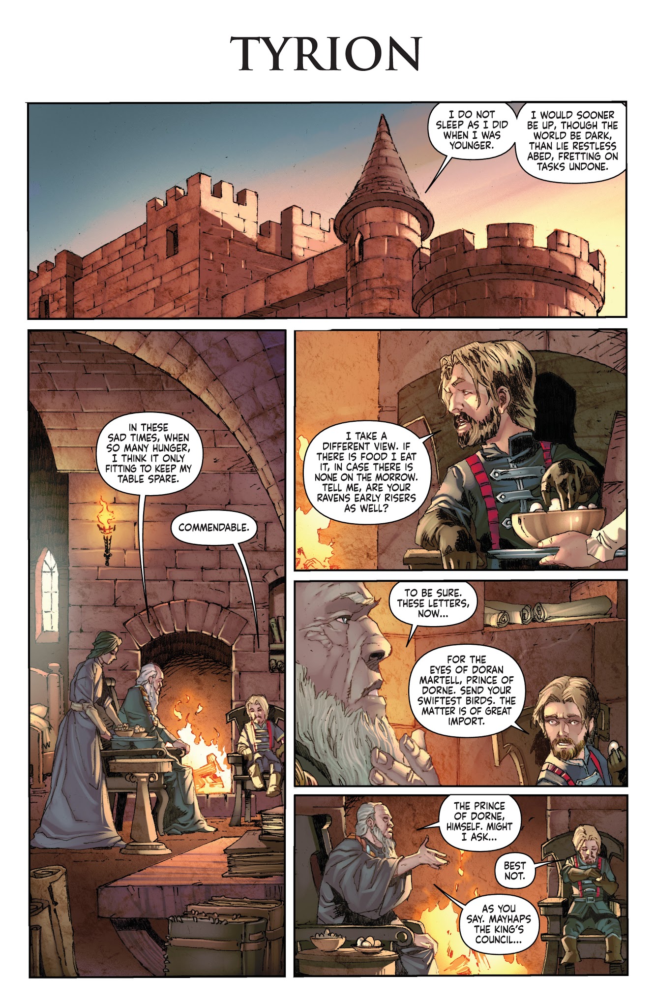 Read online A Clash of Kings comic -  Issue #10 - 4