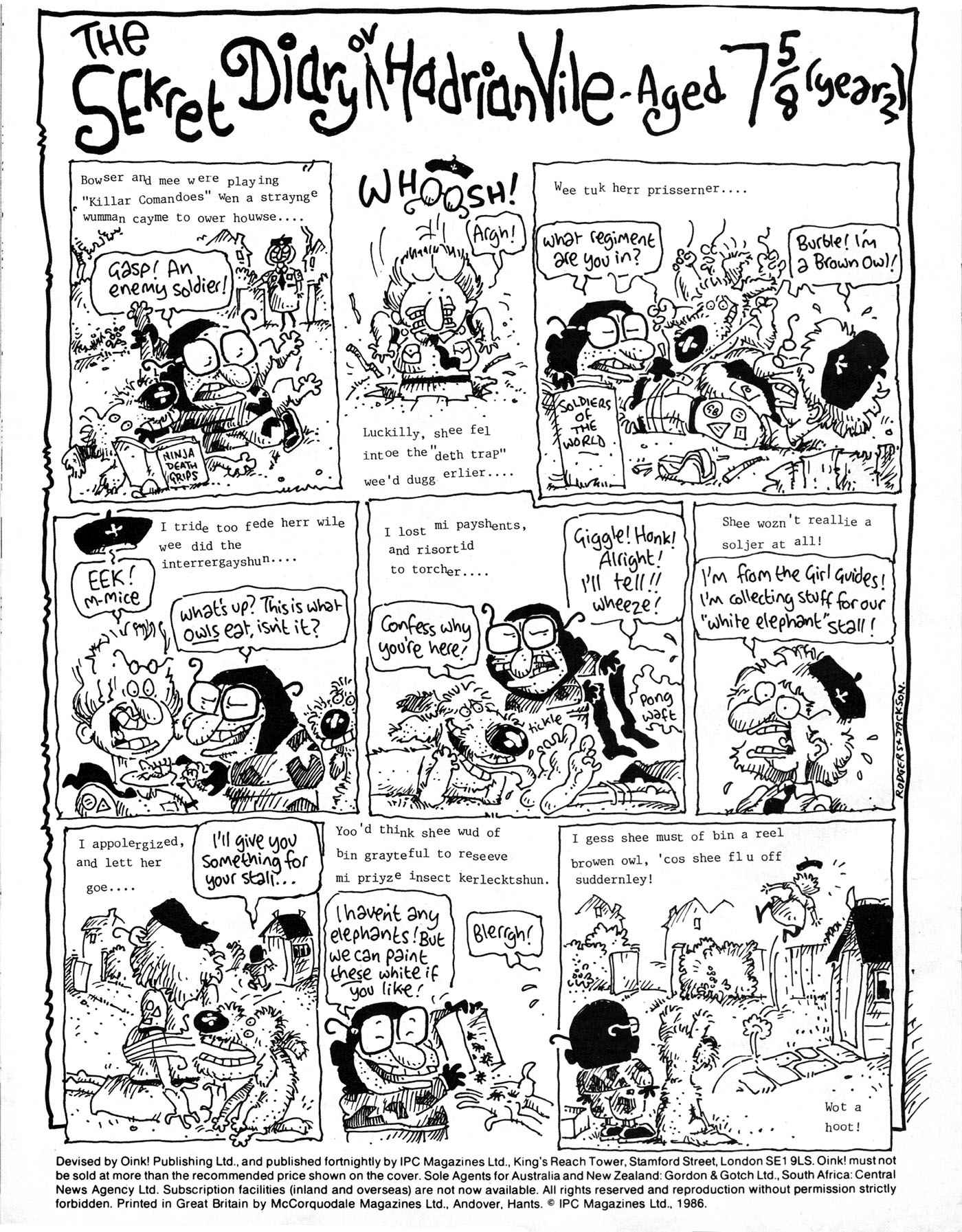 Read online Oink! comic -  Issue #6 - 28