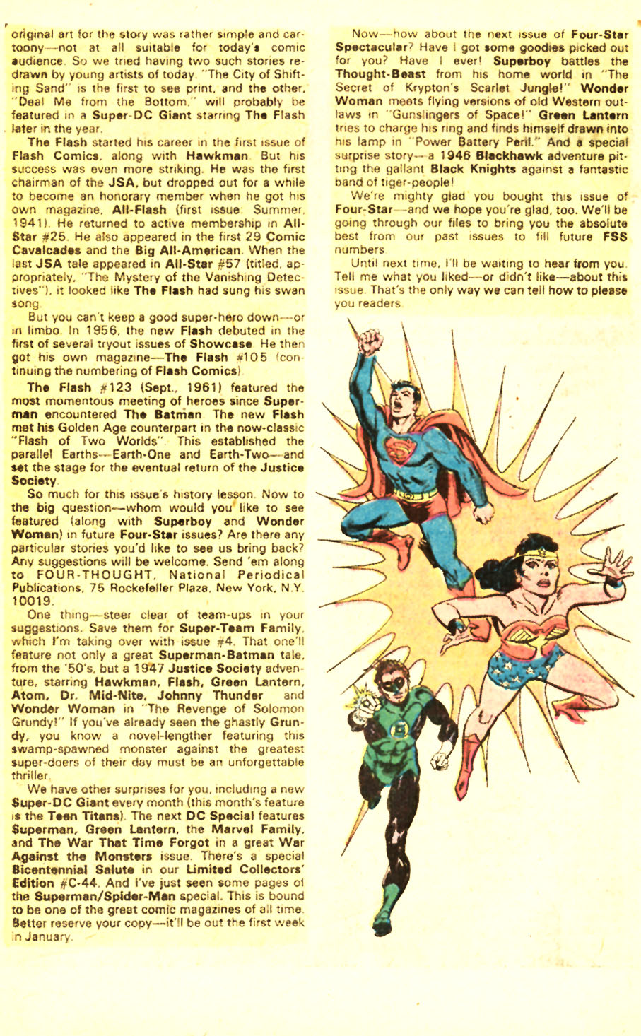 Read online Four Star Spectacular comic -  Issue #1 - 64