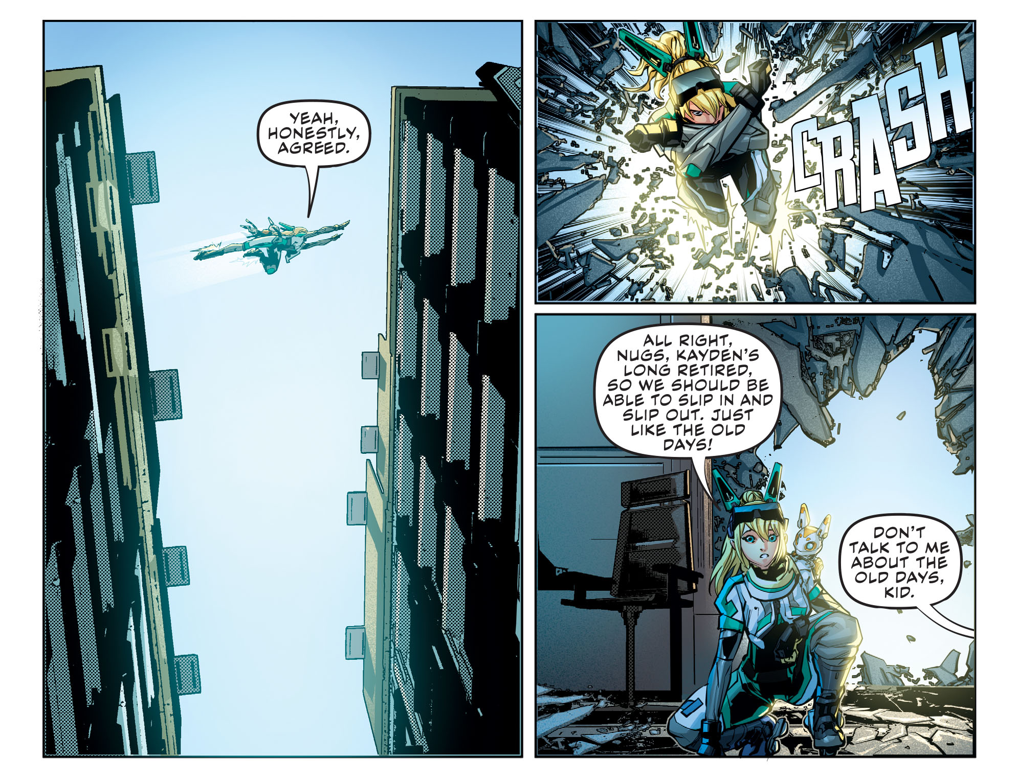 Read online gen:Lock comic -  Issue #7 - 11