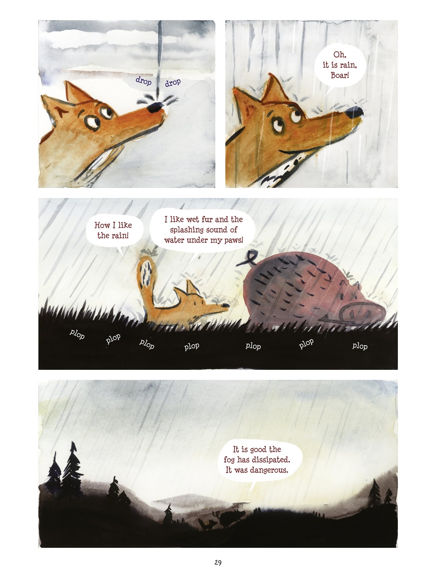 Read online Tiny Fox and Great Boar comic -  Issue #2 - 29