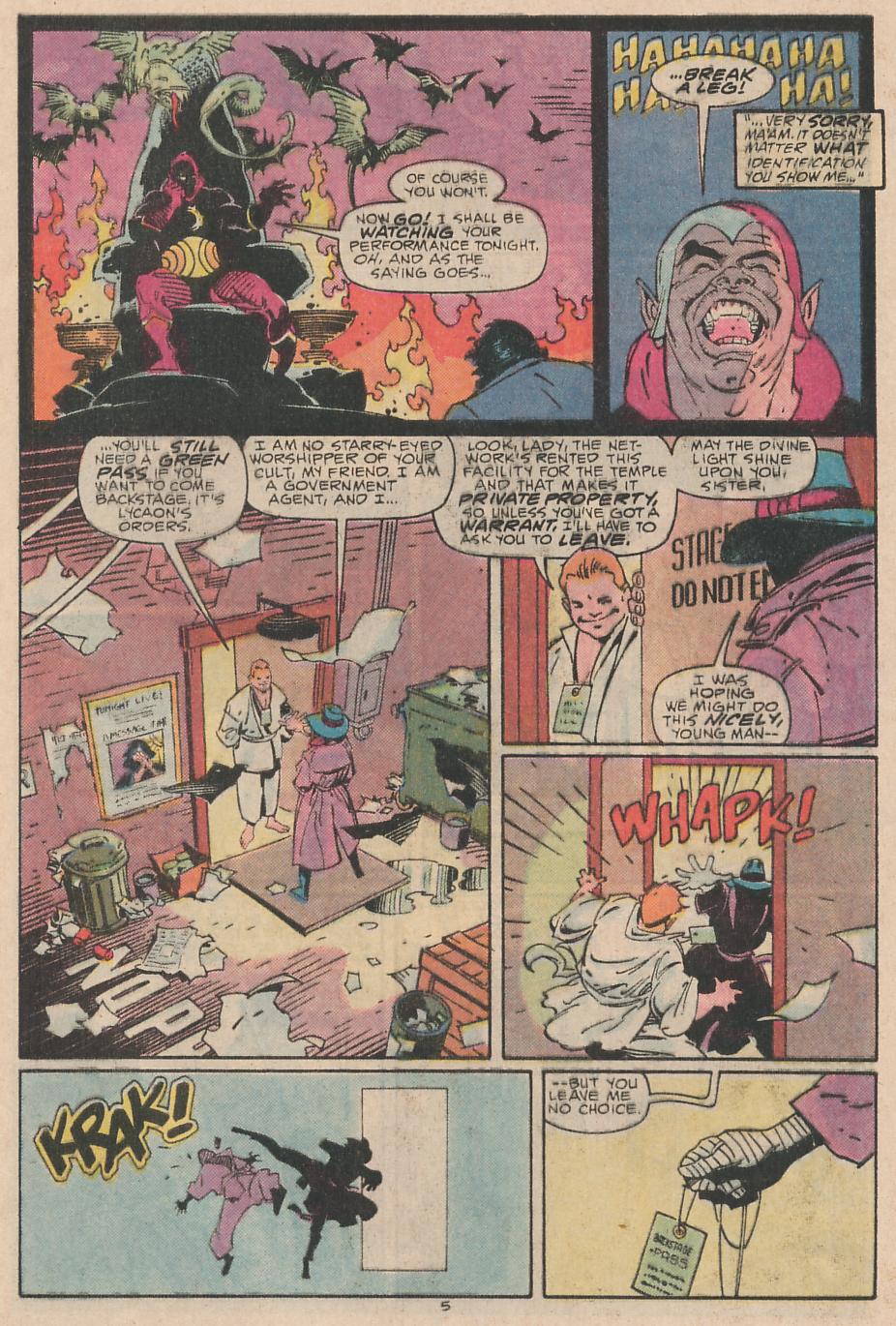 Read online The Phantom Stranger (1987) comic -  Issue #4 - 6