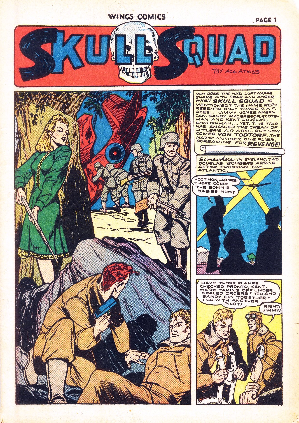 Read online Wings Comics comic -  Issue #26 - 3