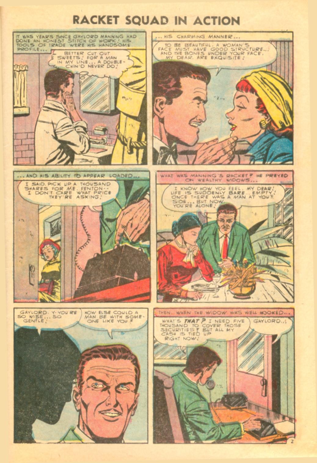 Read online Racket Squad in Action comic -  Issue #19 - 29