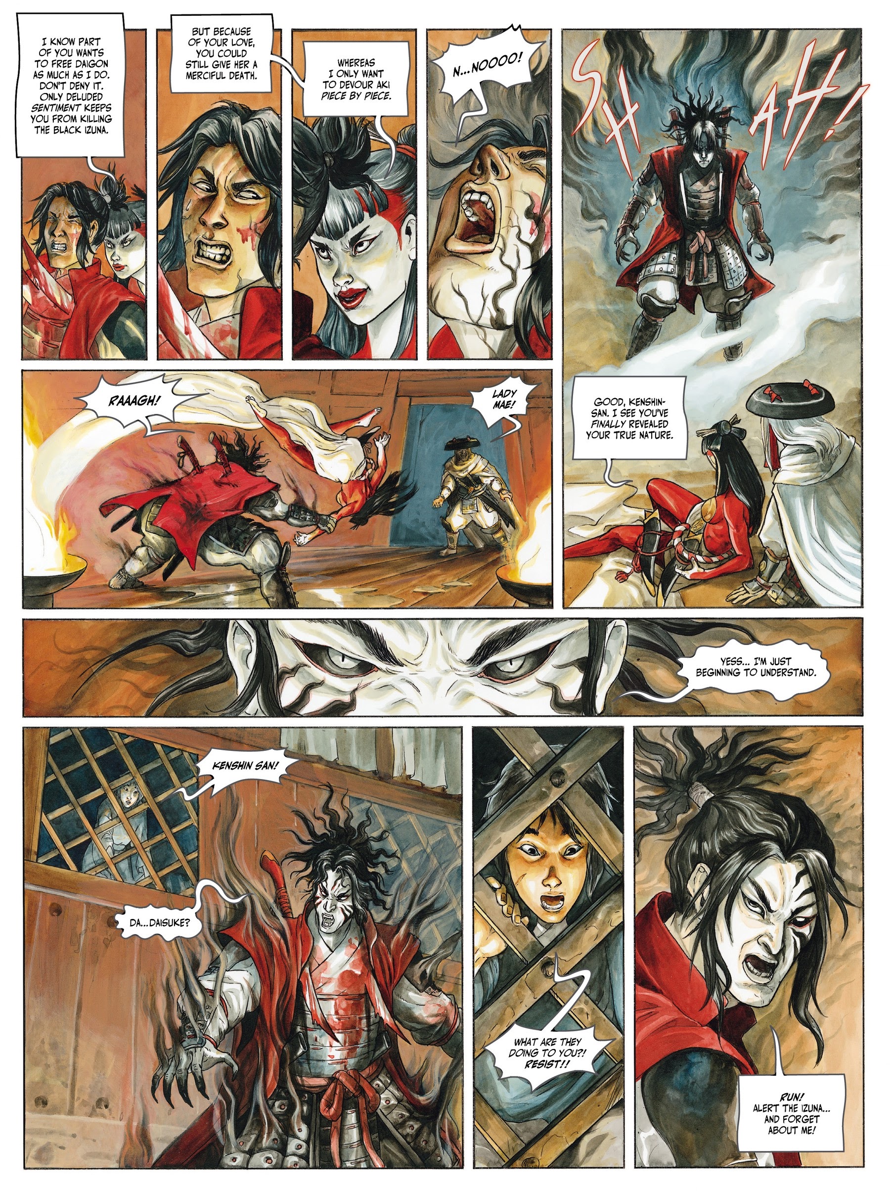 Read online Izuna comic -  Issue #4 - 23