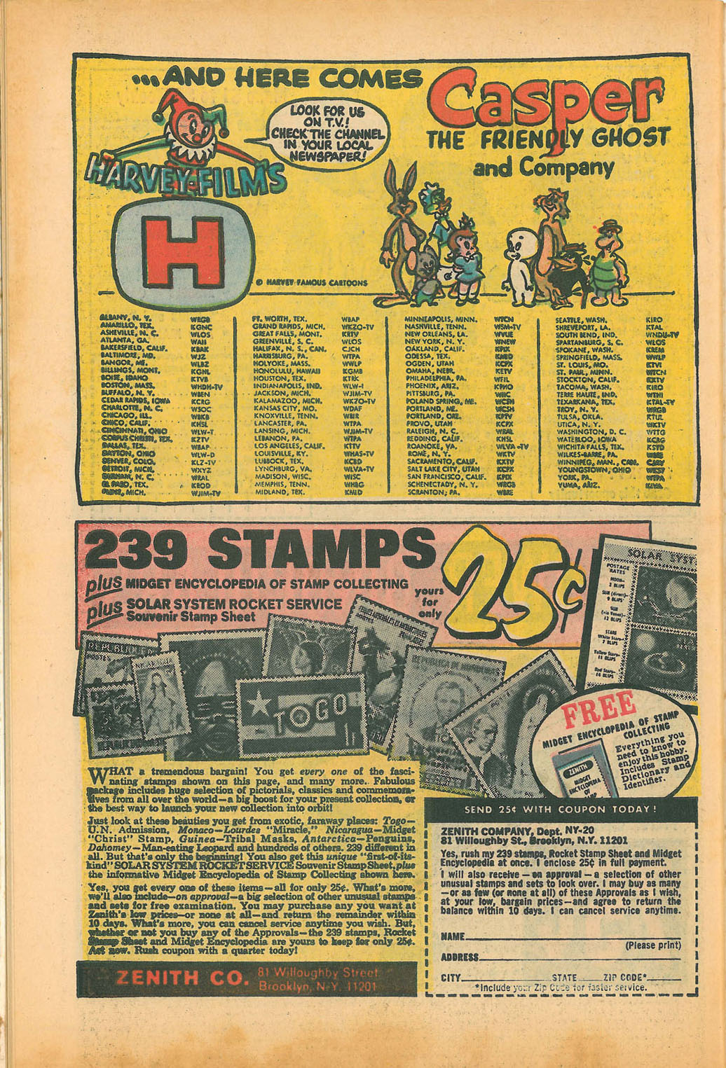 Read online Little Audrey And Melvin comic -  Issue #35 - 34