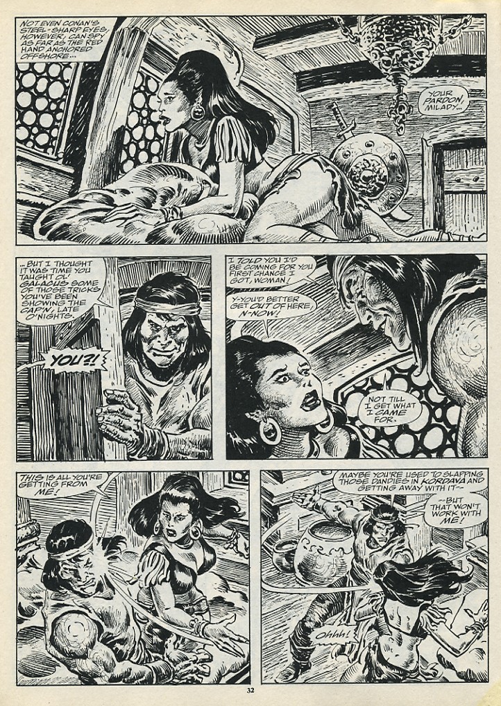 The Savage Sword Of Conan issue 196 - Page 34