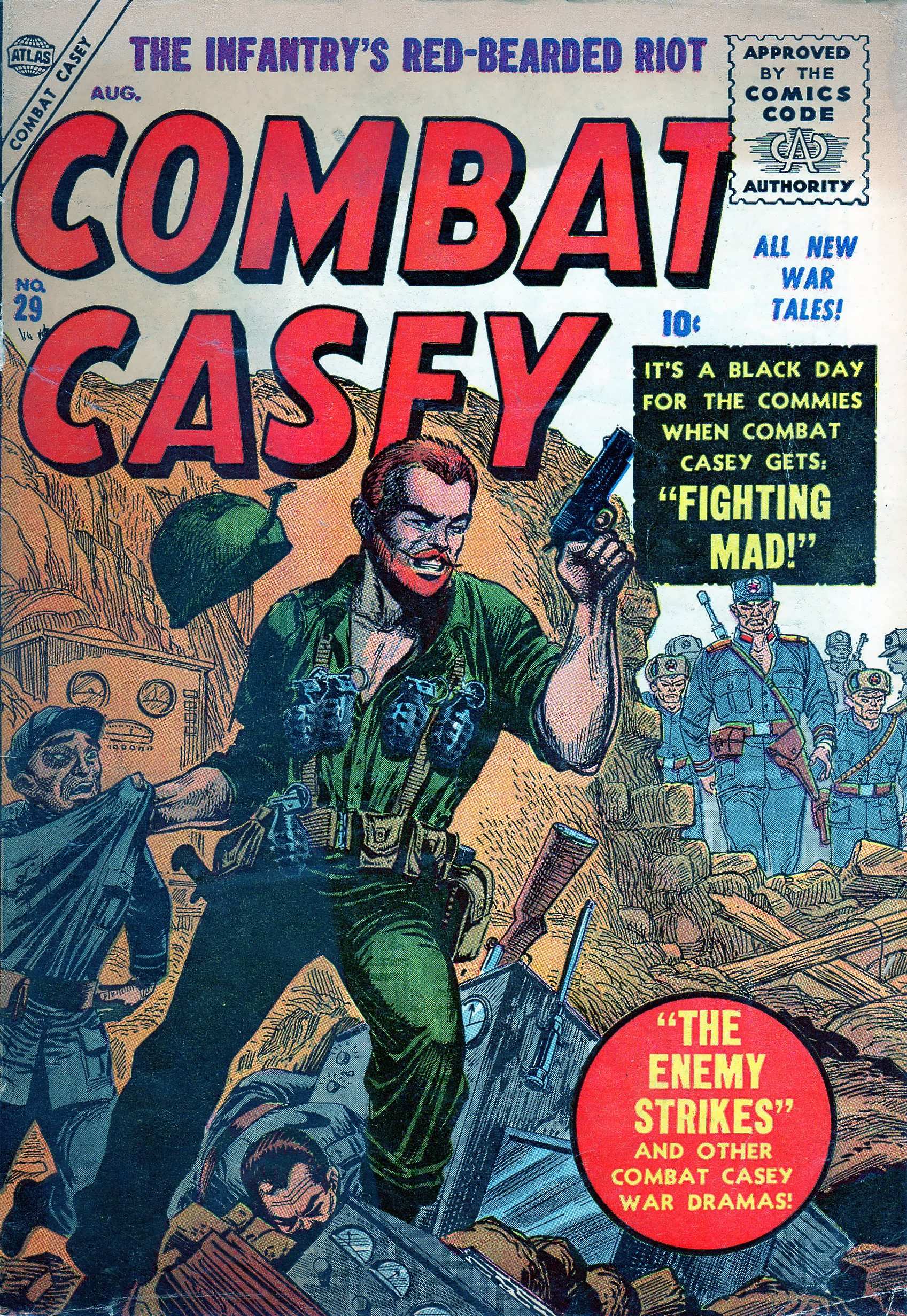 Read online Combat Casey comic -  Issue #29 - 1