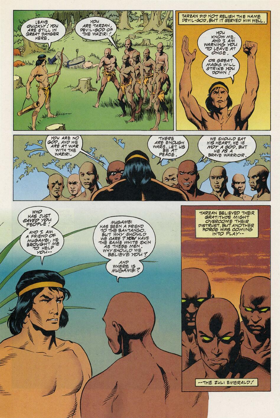Read online Tarzan (1996) comic -  Issue #7 - 19