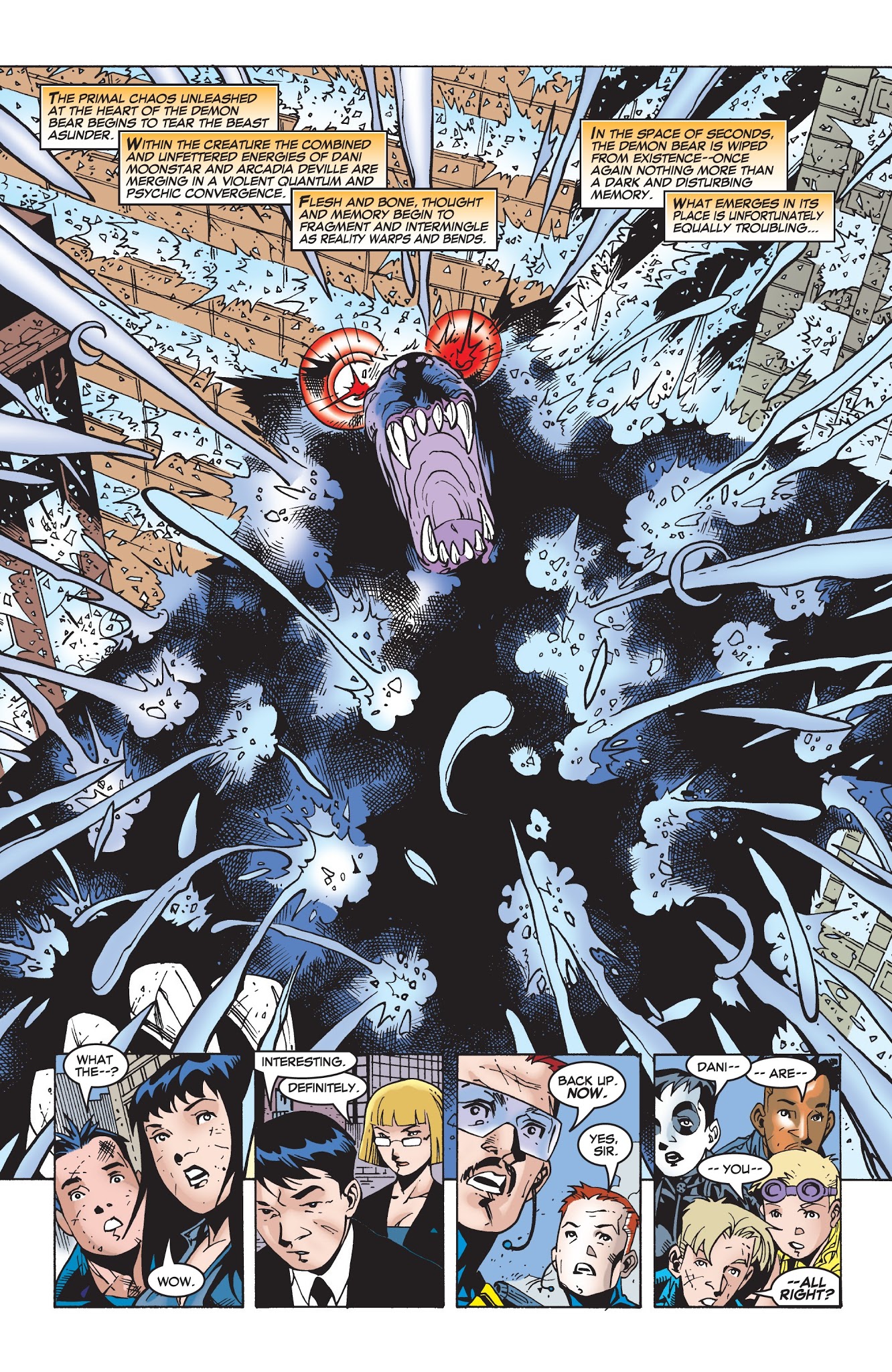 Read online The New Mutants: Demon Bear comic -  Issue # TPB - 102