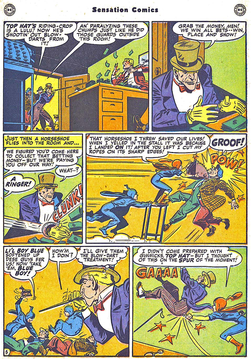 Read online Sensation (Mystery) Comics comic -  Issue #79 - 21