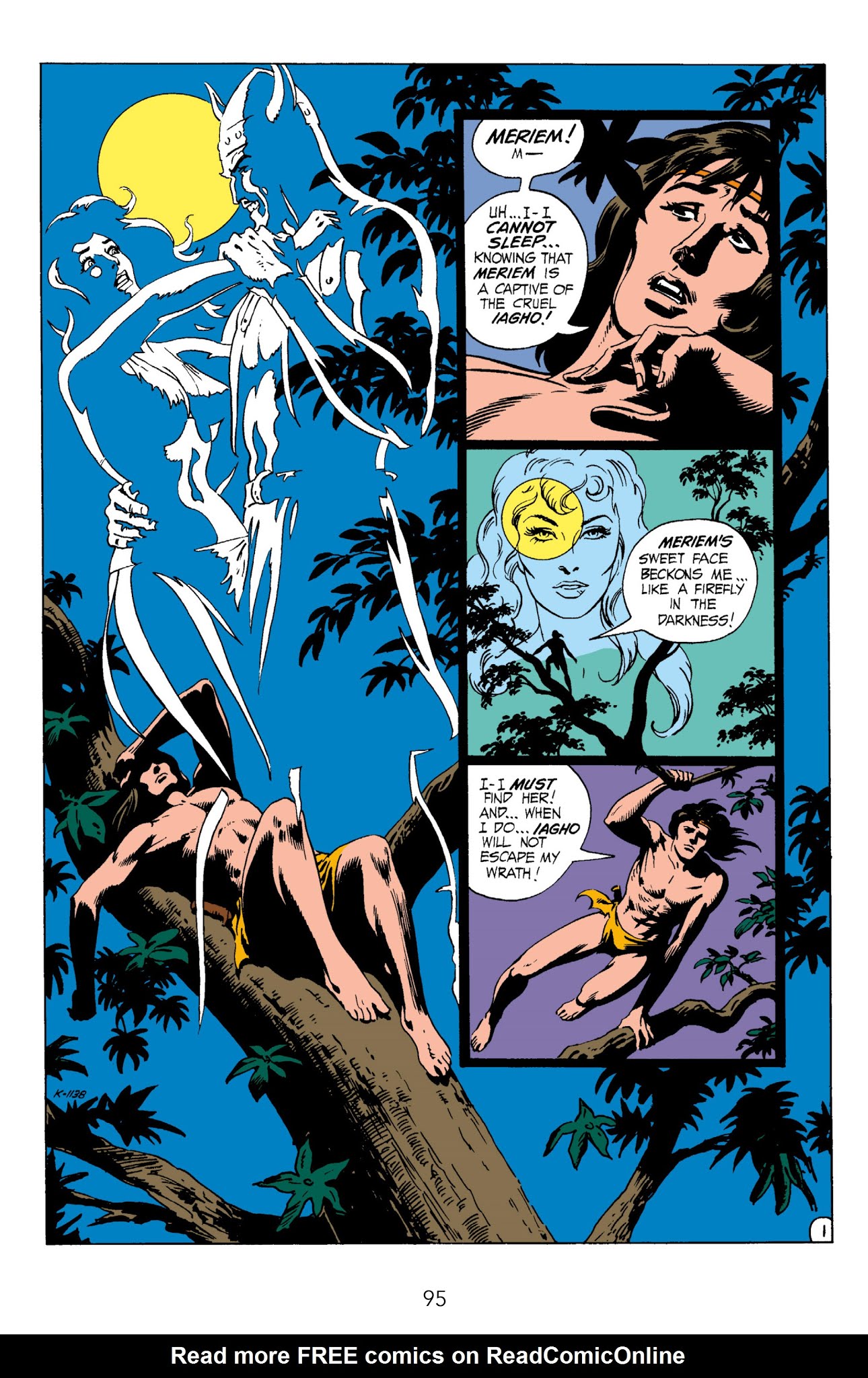 Read online Edgar Rice Burroughs' Tarzan The Joe Kubert Years comic -  Issue # TPB 3 (Part 1) - 95