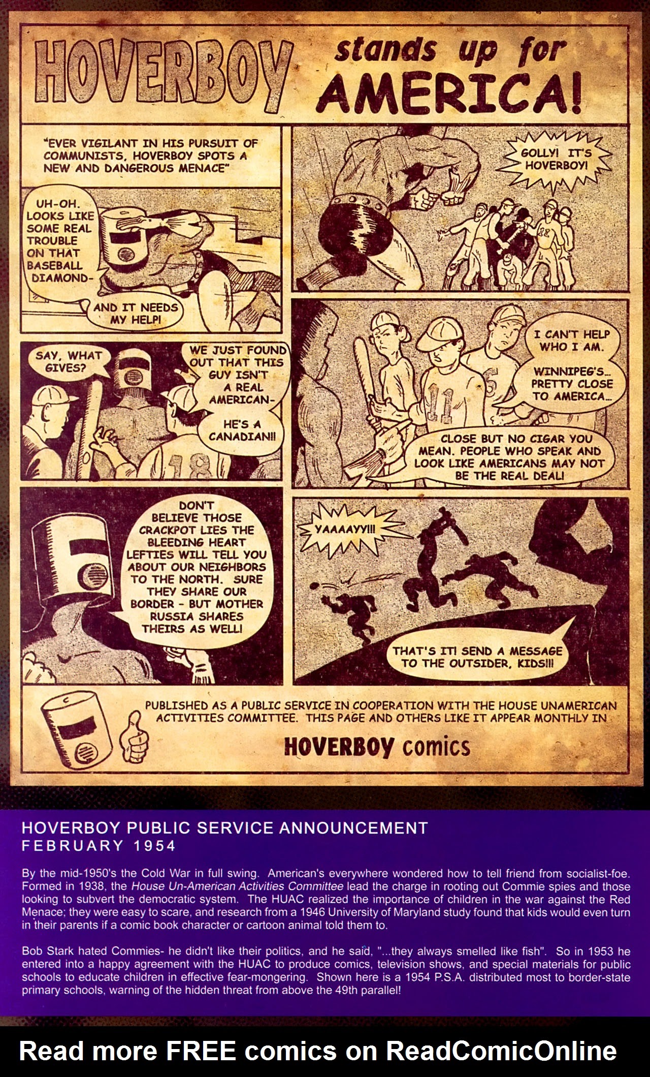 Read online Hoverboy: The Republican Super-Hero comic -  Issue # Full - 20