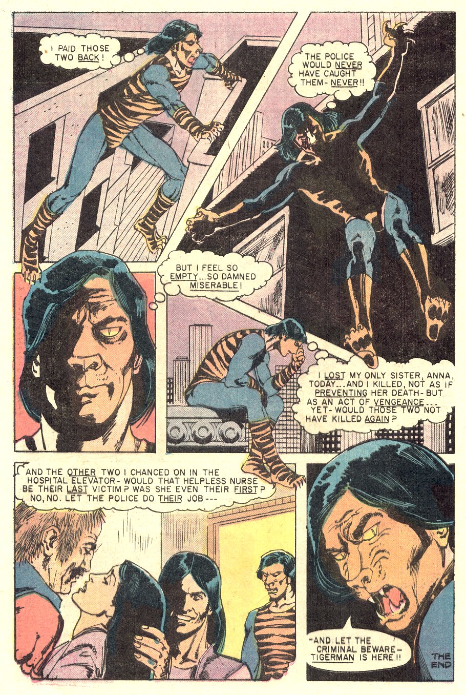 Read online Tiger-Man comic -  Issue #1 - 32
