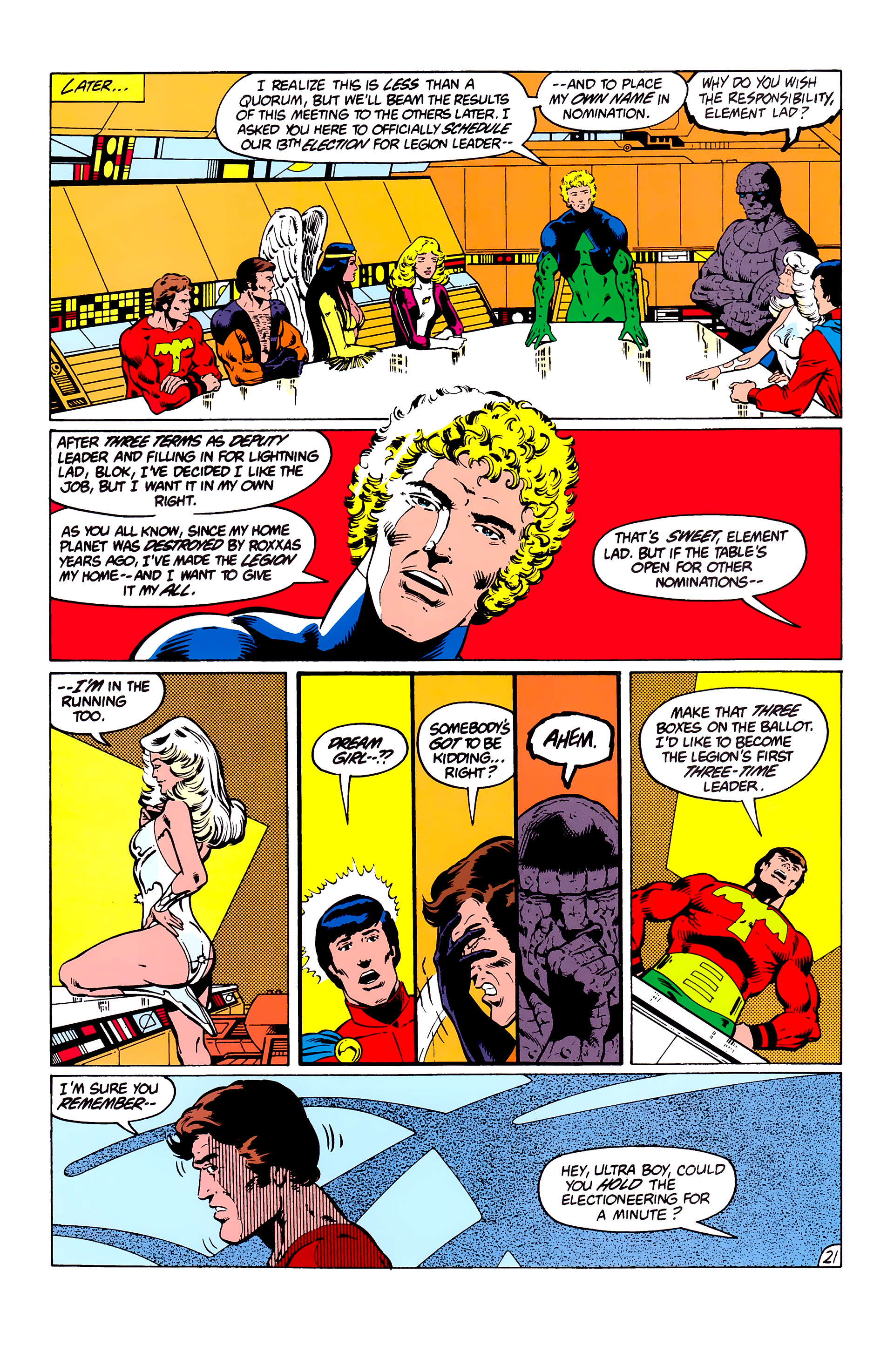 Read online Legion of Super-Heroes (1980) comic -  Issue #290 - 22