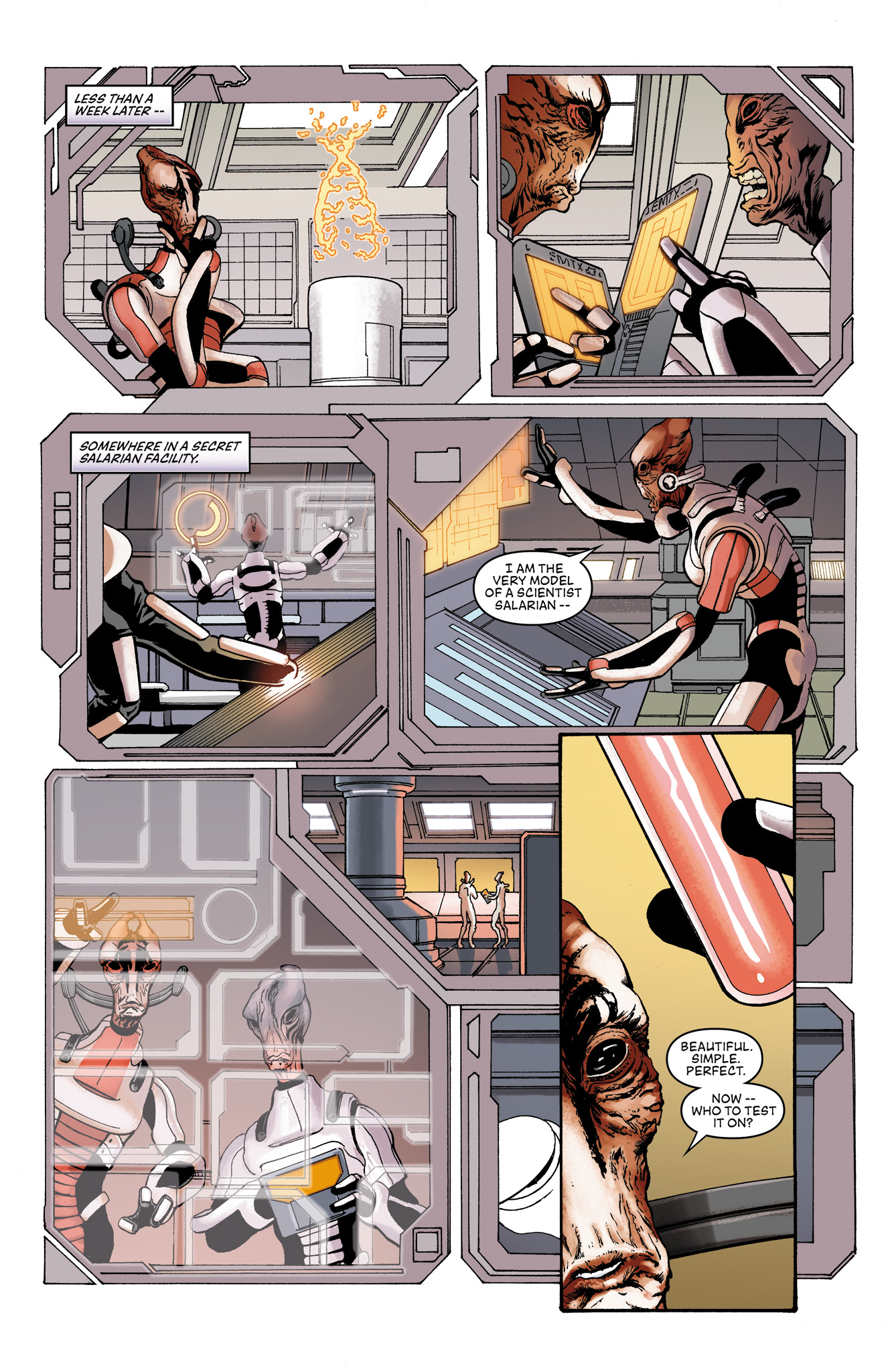 Read online Mass Effect: Foundation comic -  Issue #9 - 6