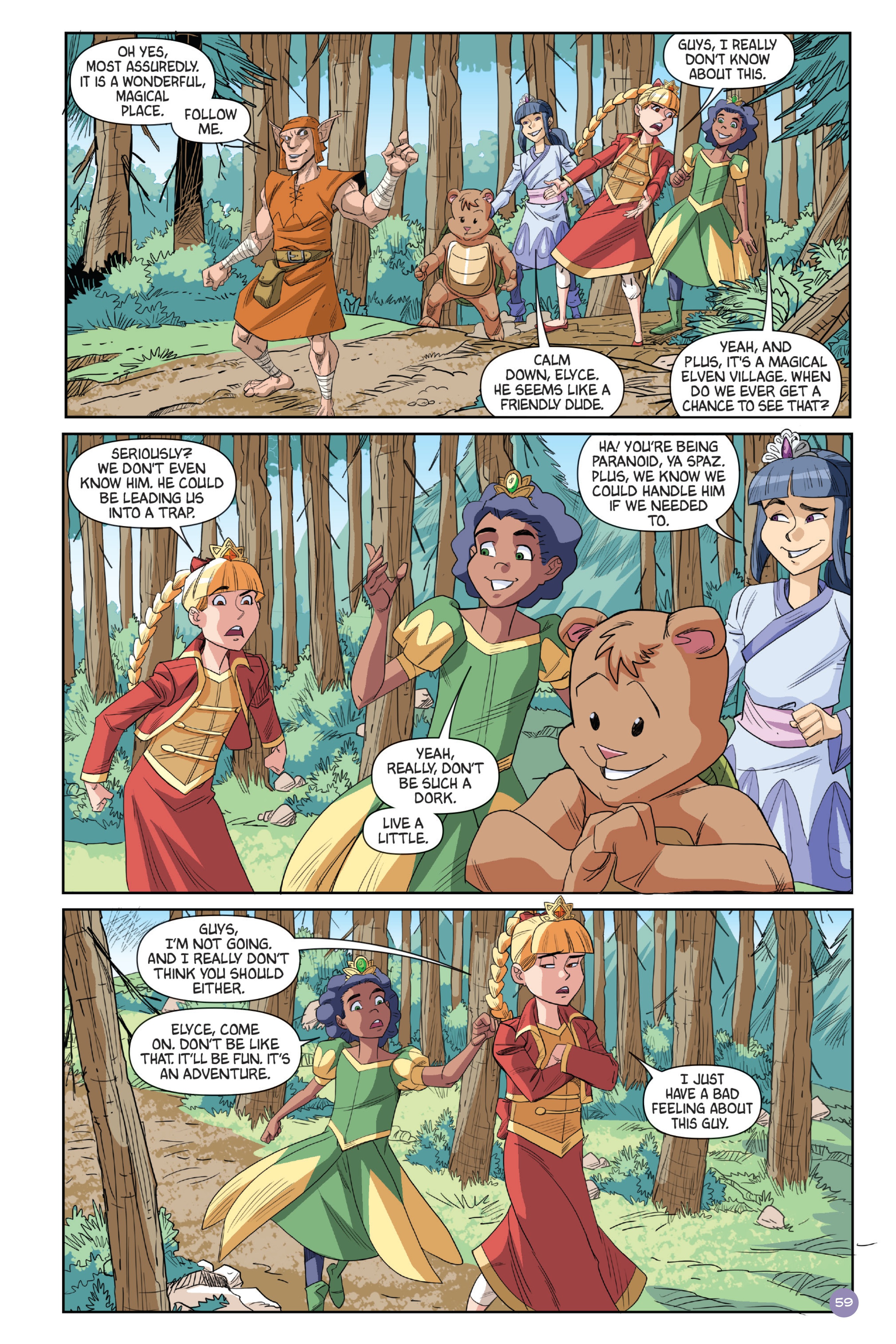 Read online Princess Ninjas comic -  Issue # TPB - 60