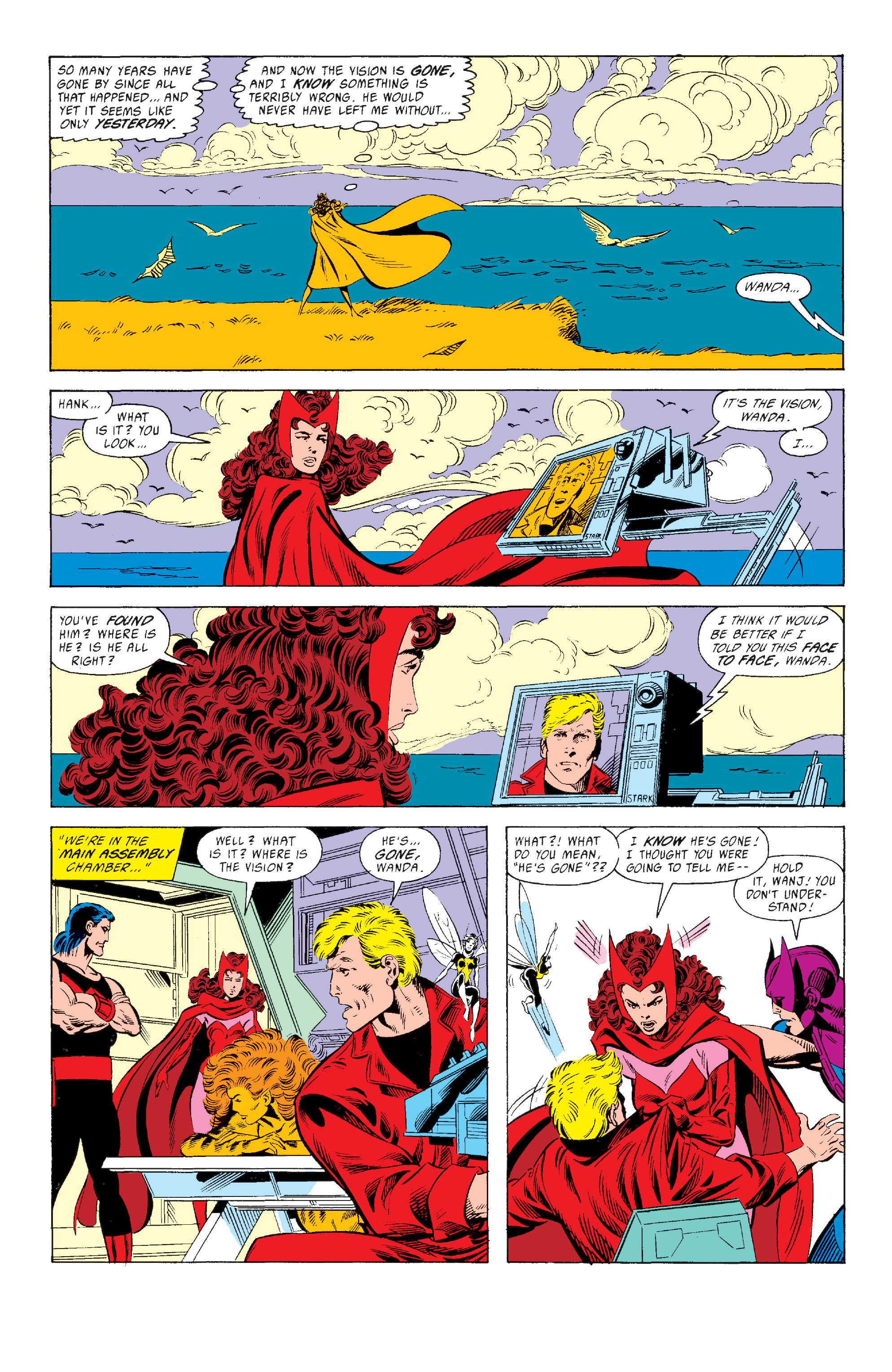 Read online Avengers West Coast Epic Collection: How The West Was Won comic -  Issue #Avengers West Coast Epic Collection Vision Quest (Part 2) - 75