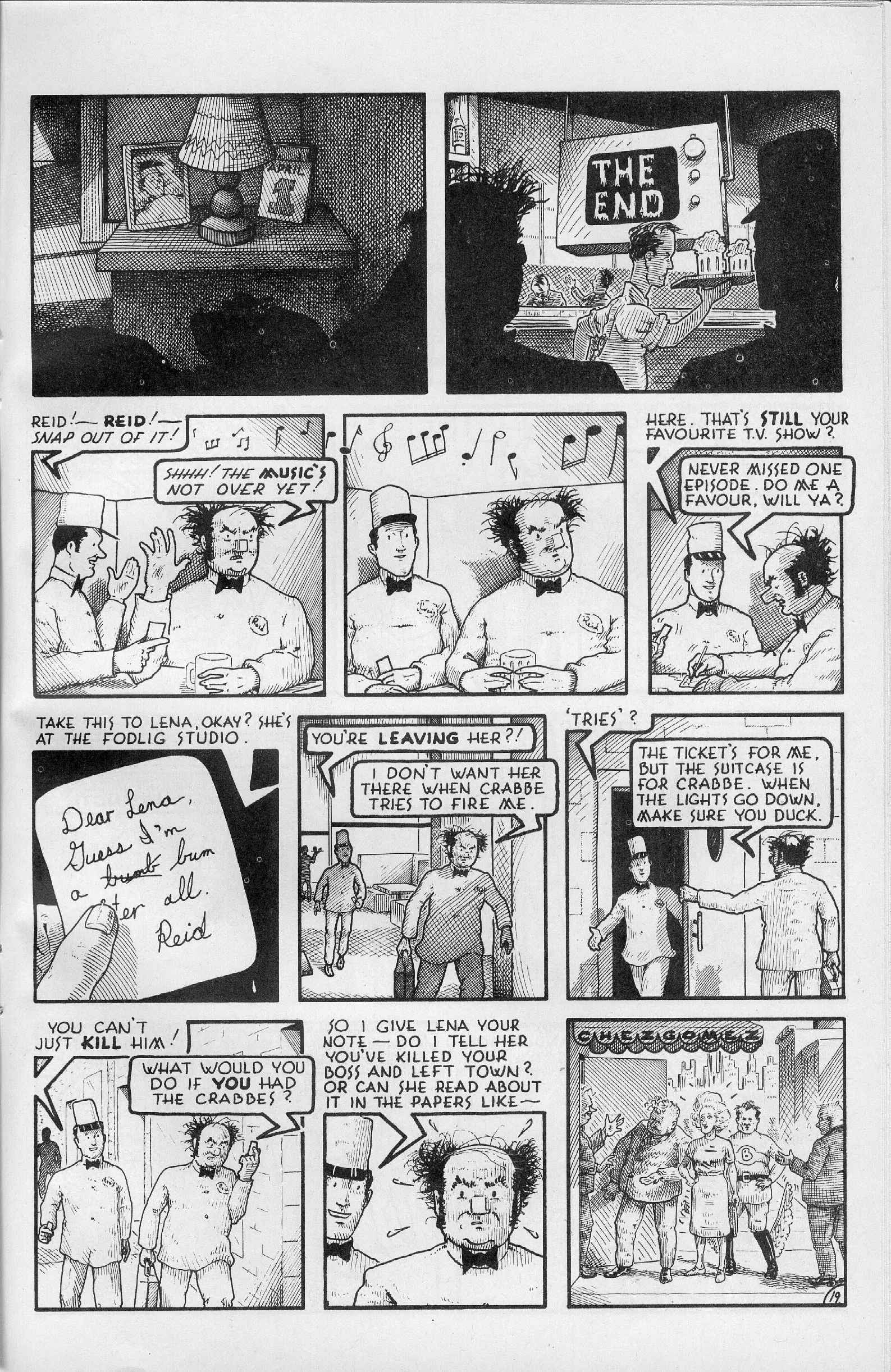 Read online Reid Fleming, World's Toughest Milkman (1986) comic -  Issue #5 - 21