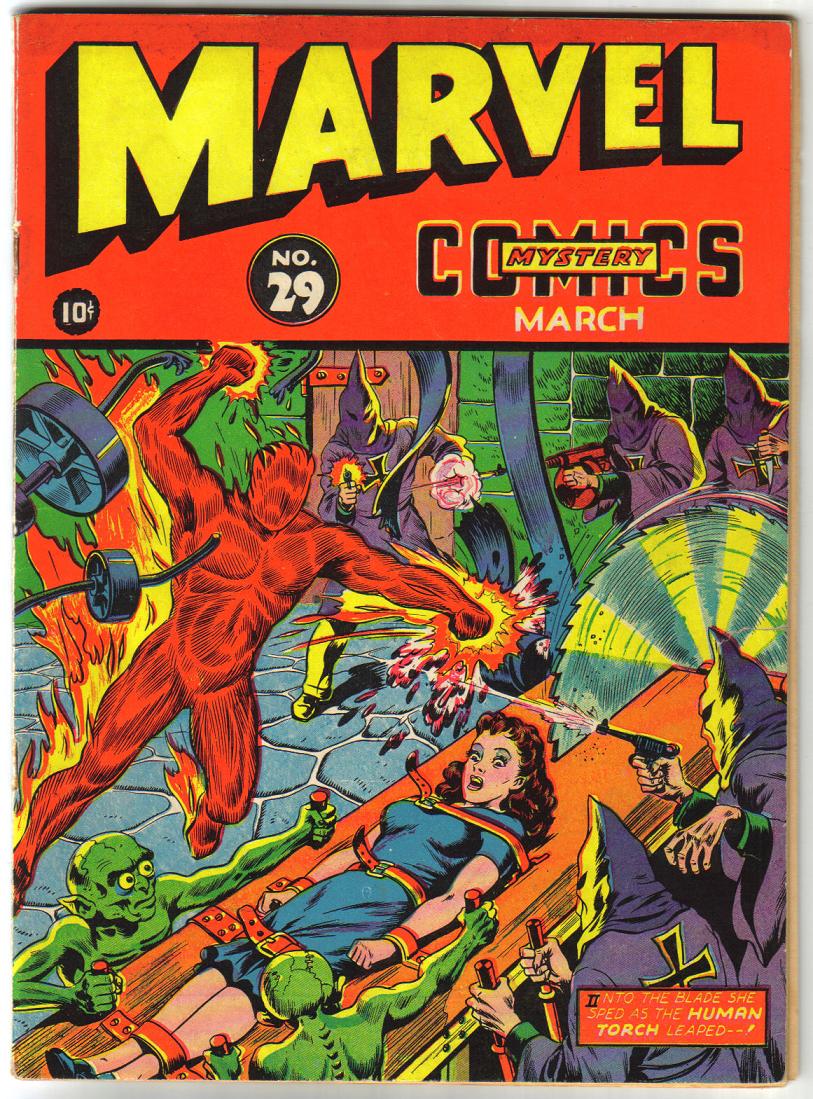 Read online Marvel Mystery Comics comic -  Issue #29 - 2