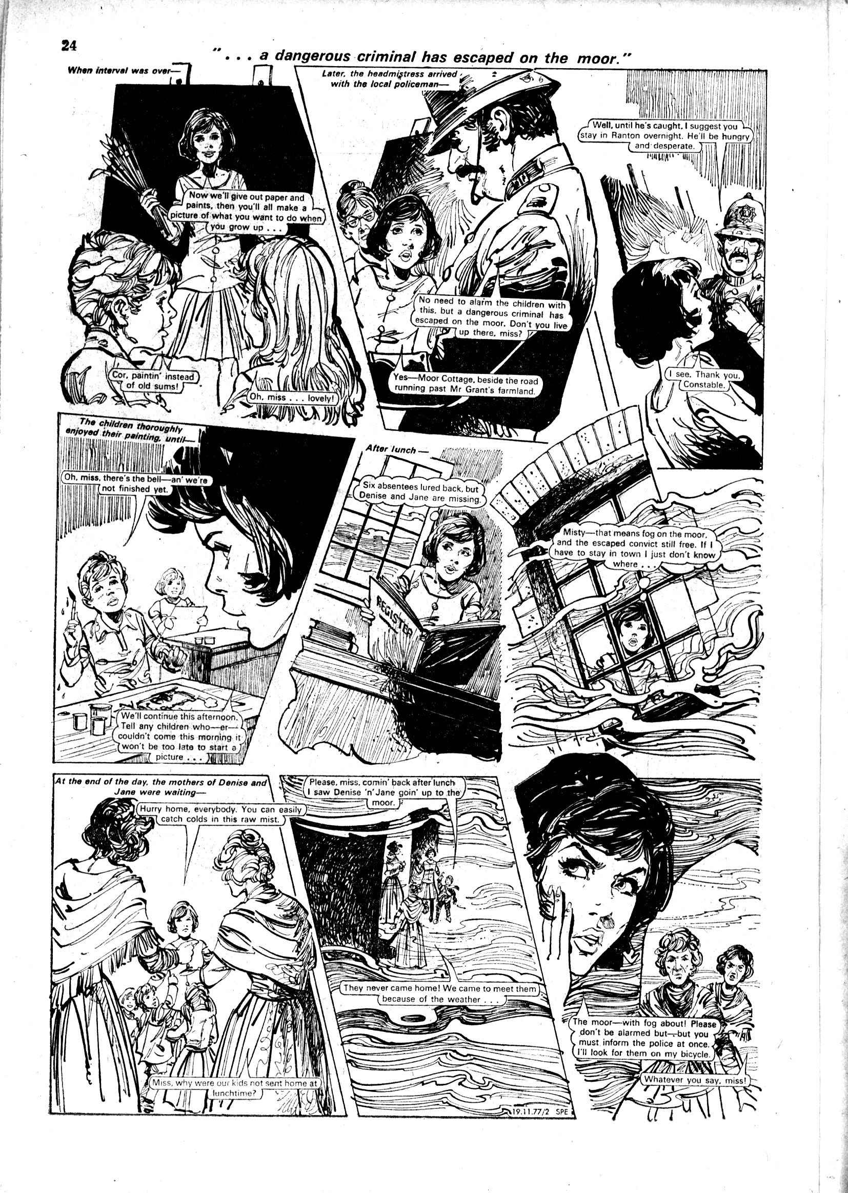 Read online Spellbound (1976) comic -  Issue #61 - 24
