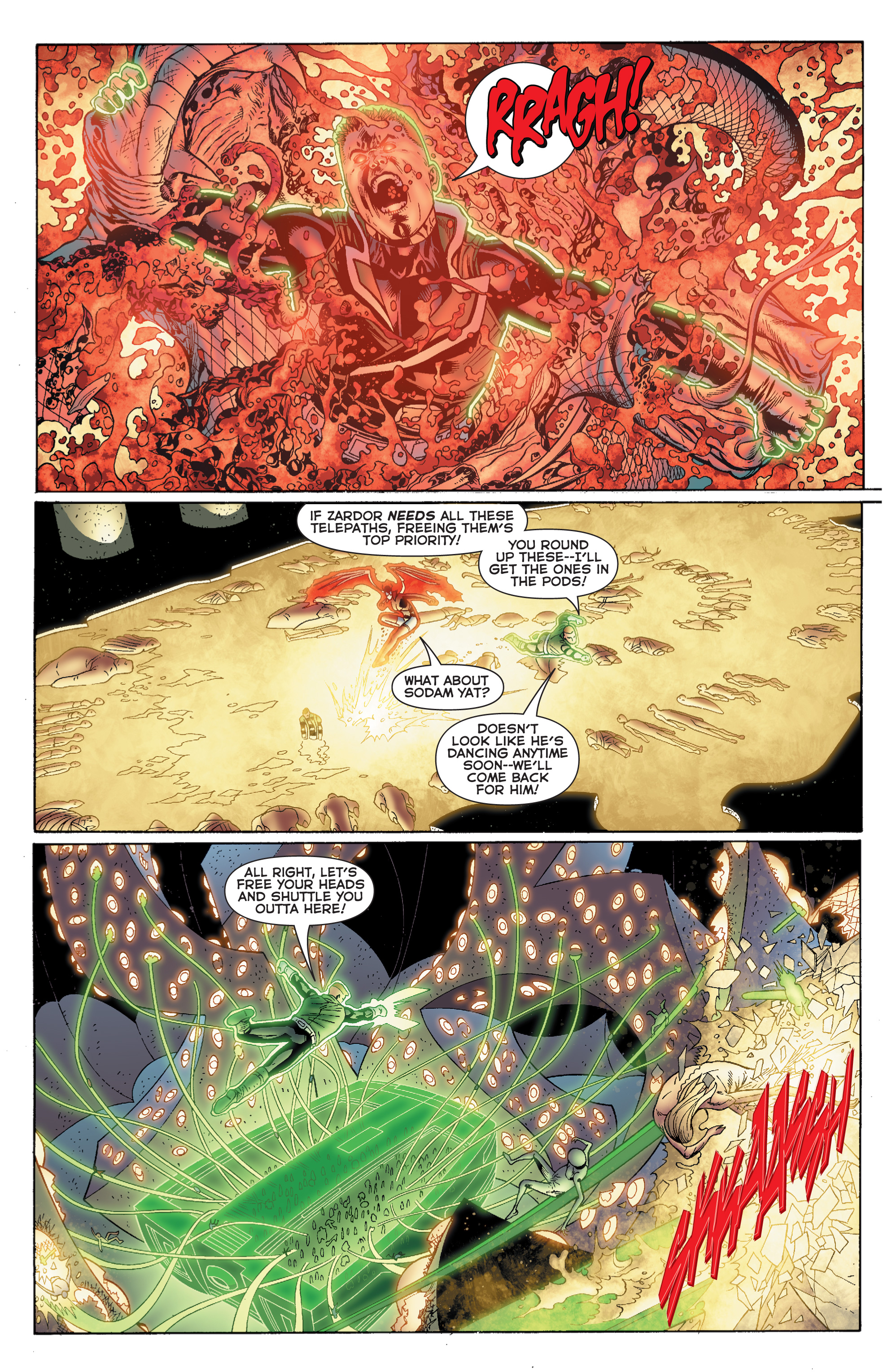 Read online Green Lantern: Emerald Warriors comic -  Issue #7 - 12
