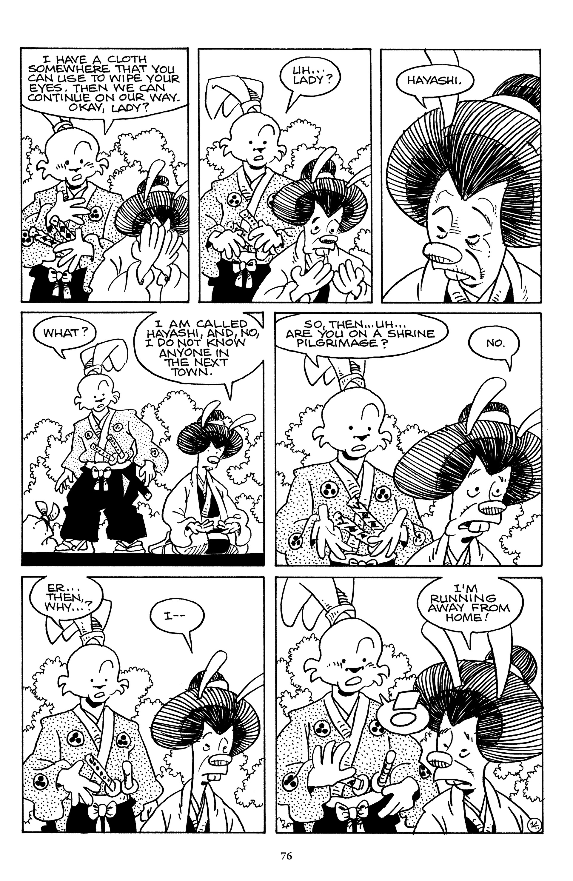 Read online The Usagi Yojimbo Saga (2021) comic -  Issue # TPB 5 (Part 1) - 76