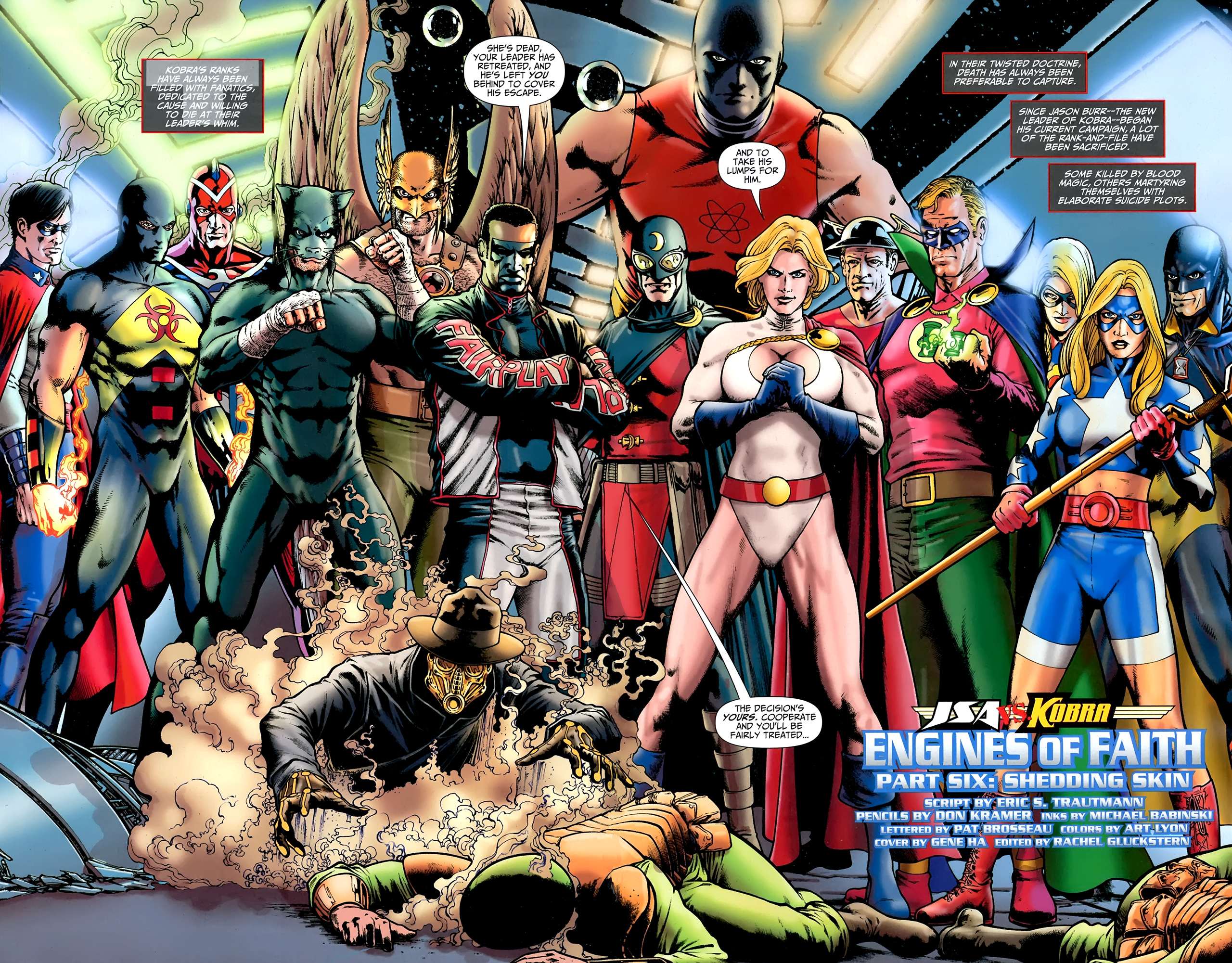 Read online JSA vs. Kobra comic -  Issue #6 - 3